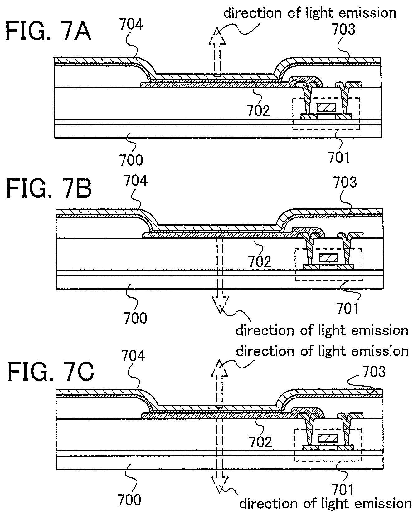 Patent US12426469 Figure 7 – Display device and electronic device