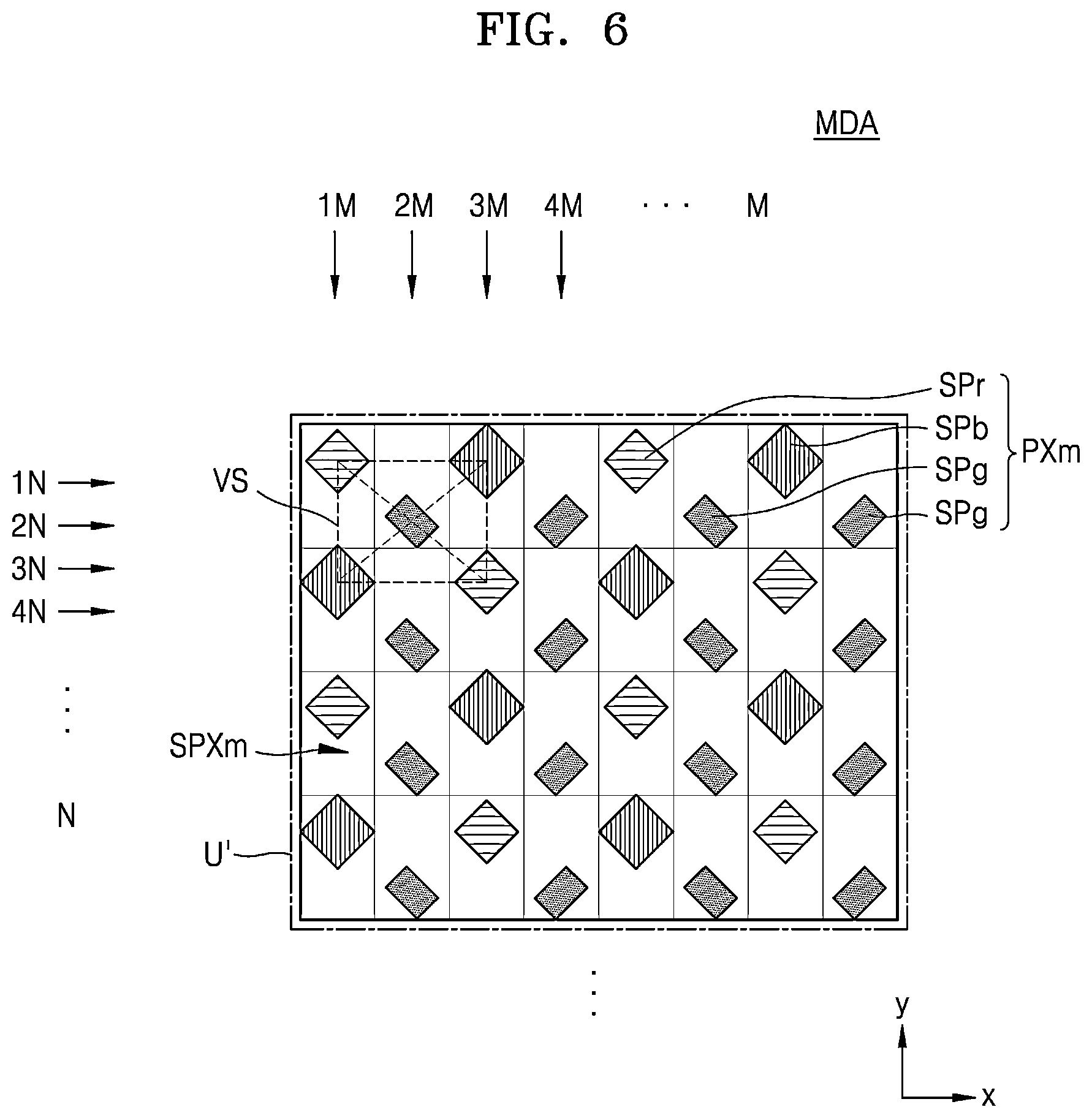 Patent US12426471 Figure 7 – Display panel and display apparatus including the same