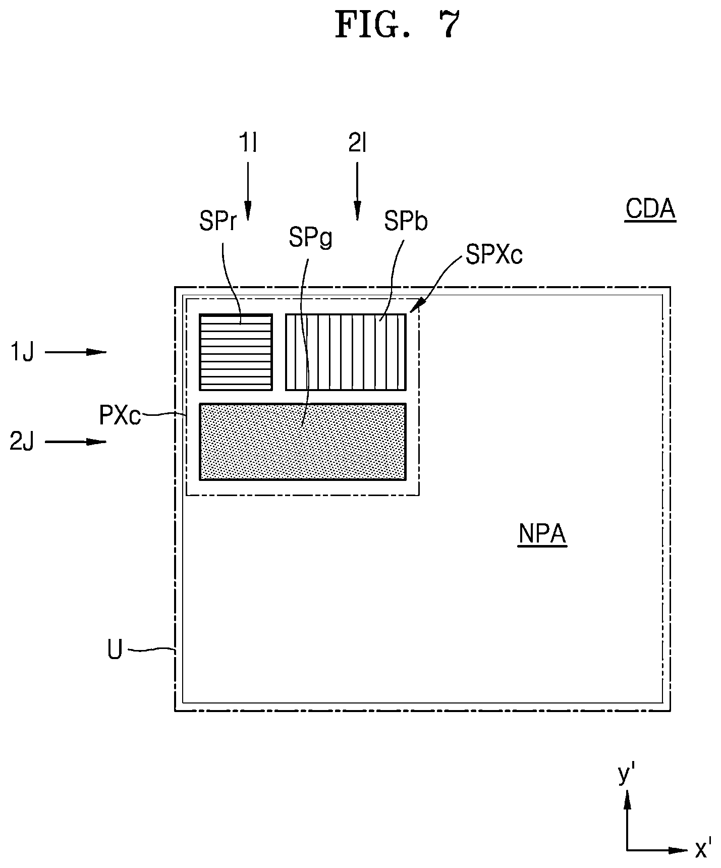 Patent US12426471 Figure 8 – Display panel and display apparatus including the same