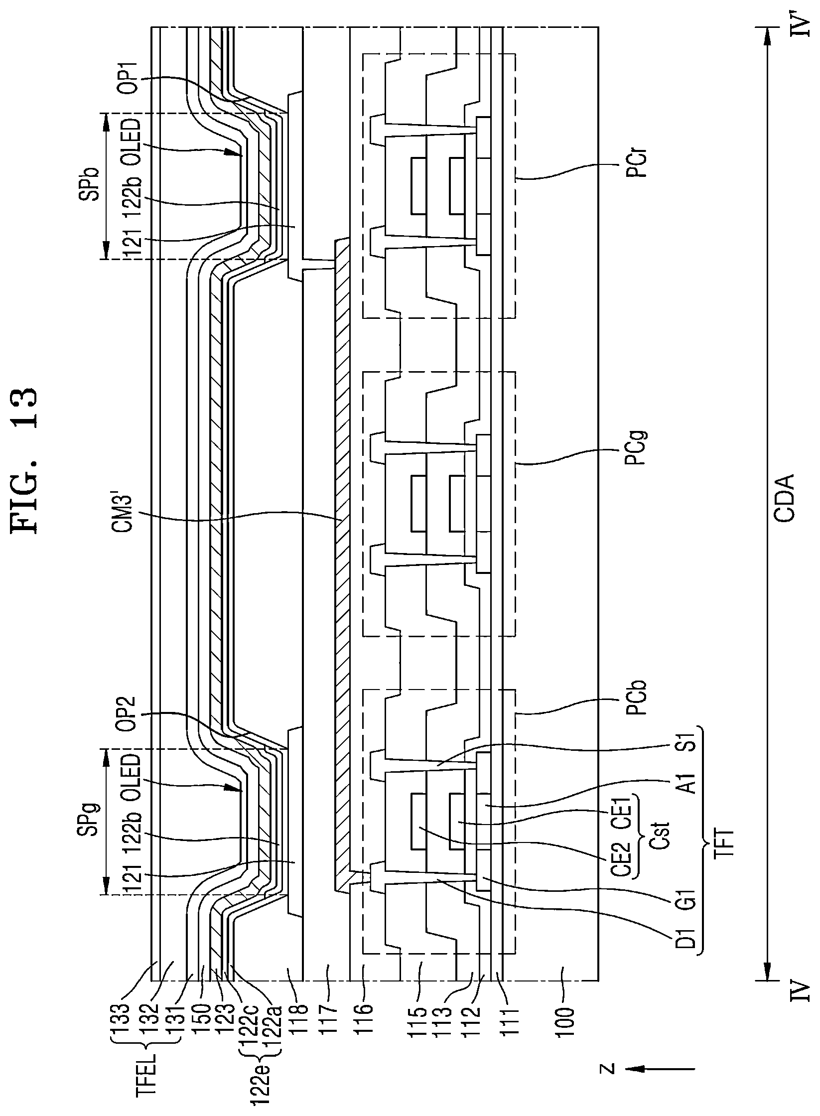 Patent US12426471 Figure 19 – Display panel and display apparatus including the same