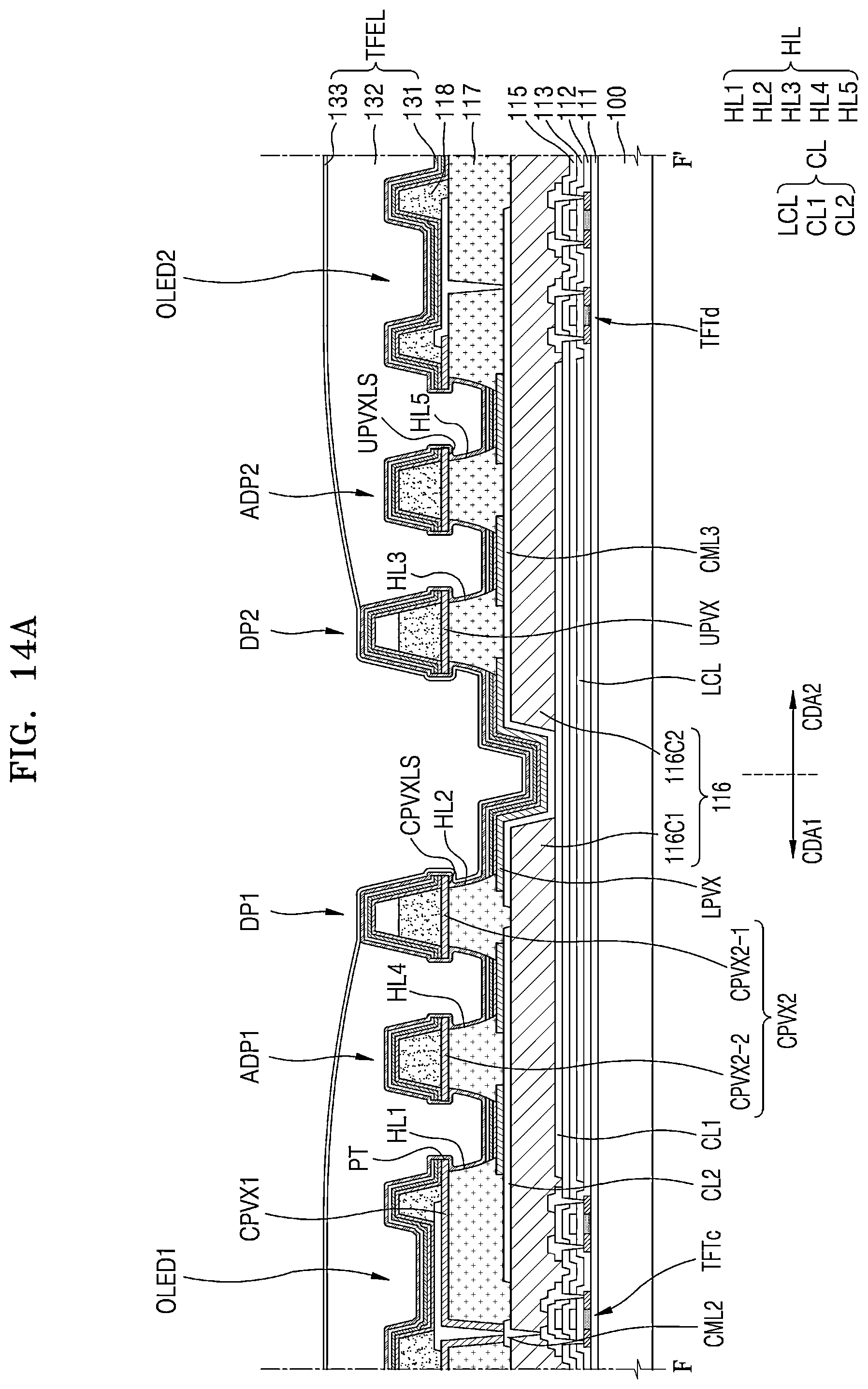 Patent US12426471 Figure 20 – Display panel and display apparatus including the same