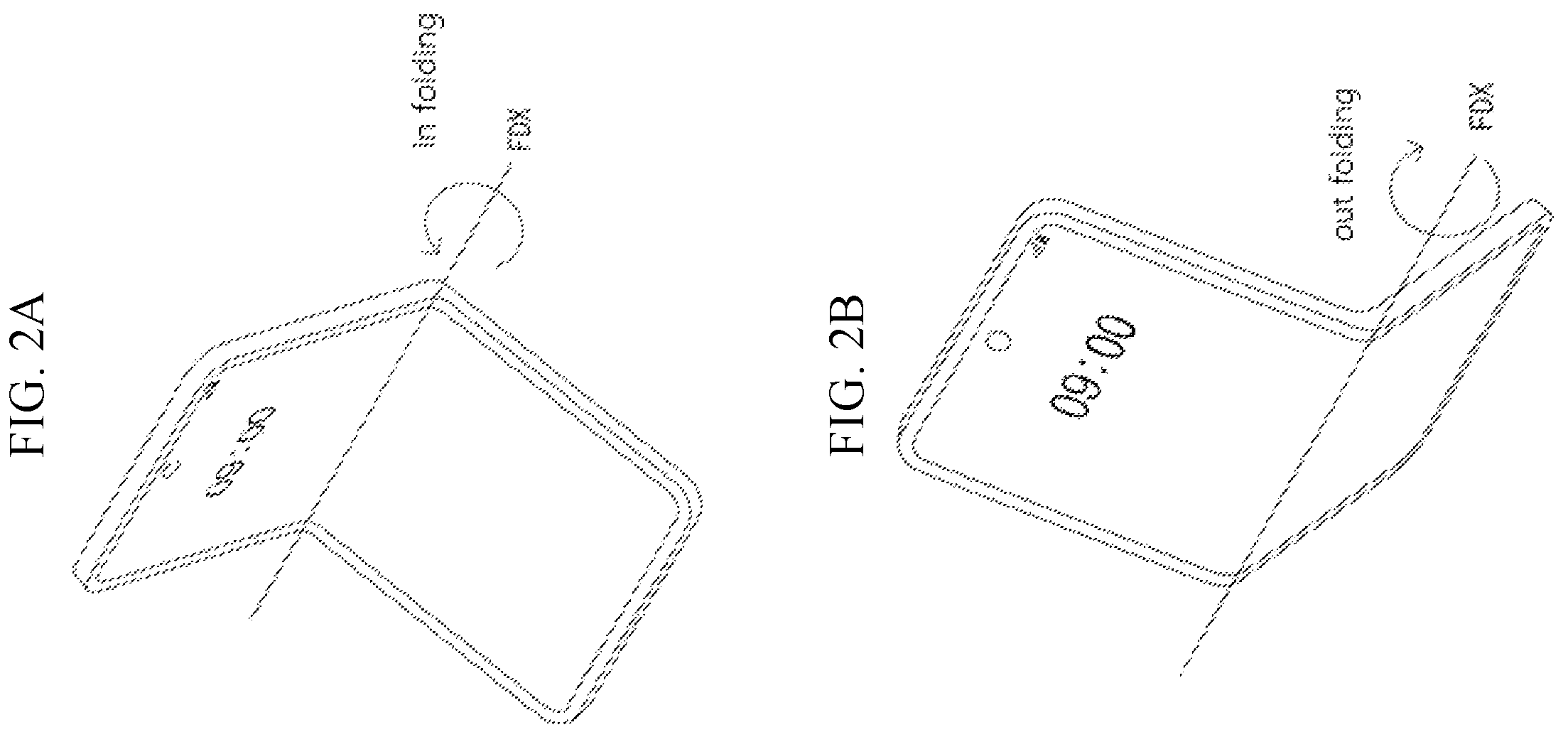 Patent US12426491 Figure 2 – GIP layout for folding display