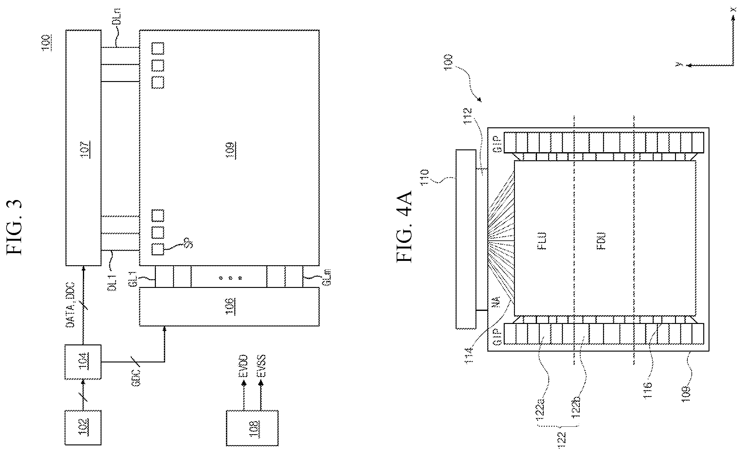 Patent US12426491 Figure 3 – GIP layout for folding display
