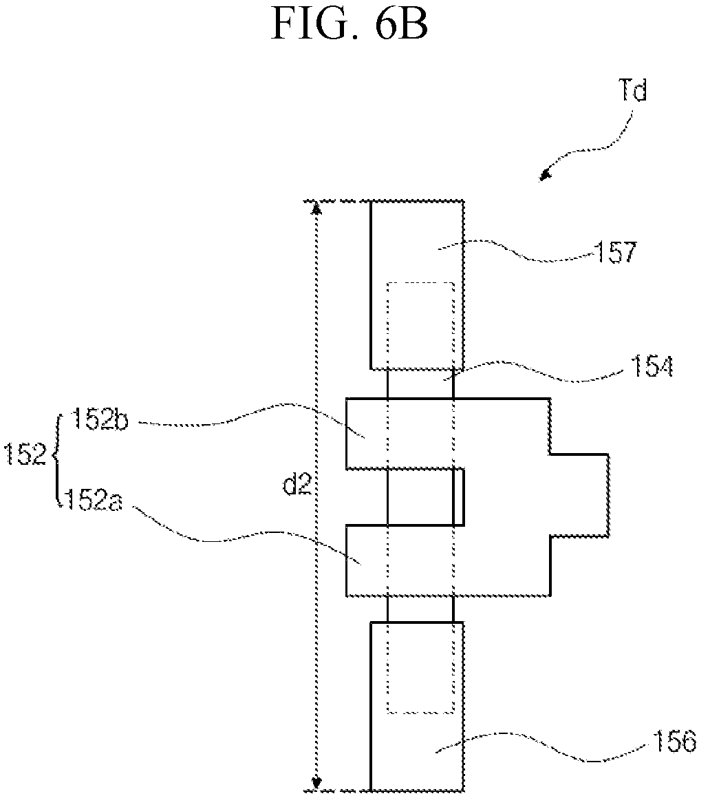 Patent US12426491 Figure 7 – GIP layout for folding display