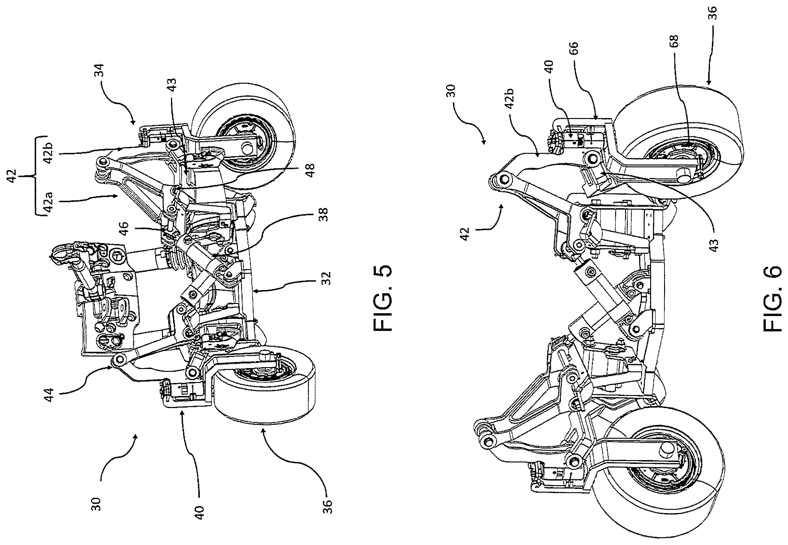 Patent US12426525 Figure 3 – Agricultural machine with additional axle