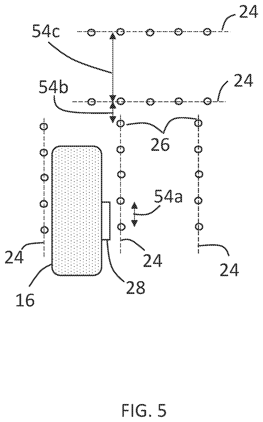 Patent US12426527 Figure 5 – Systems and methods for controlling a tread width and tread width state of a mitigation tread width controller for an agricultural work vehicle