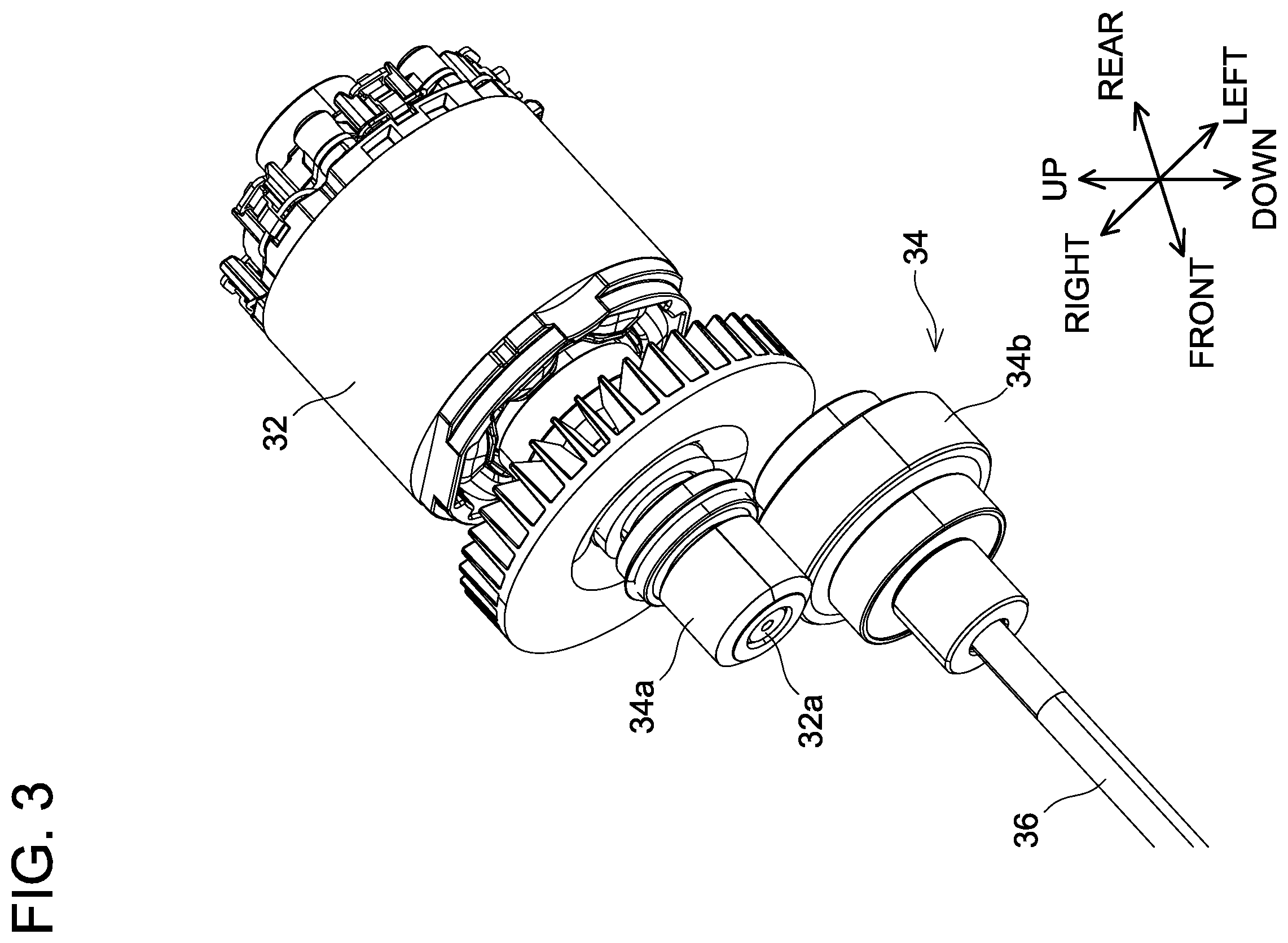 Patent US12426535 Figure 3 – Working machine and blade unit