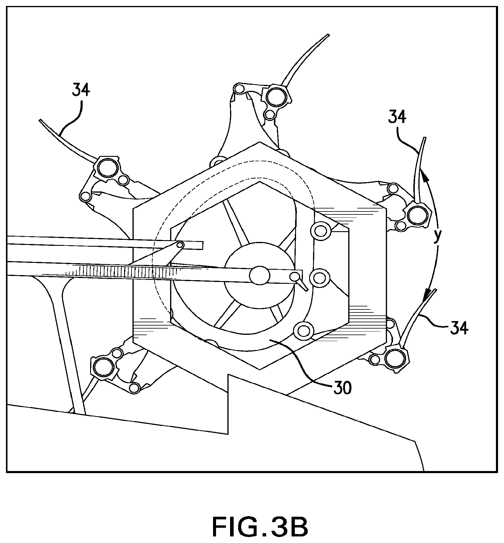 Patent US12426541 Figure 4 – Harvesting cam reel with convertible transport mode