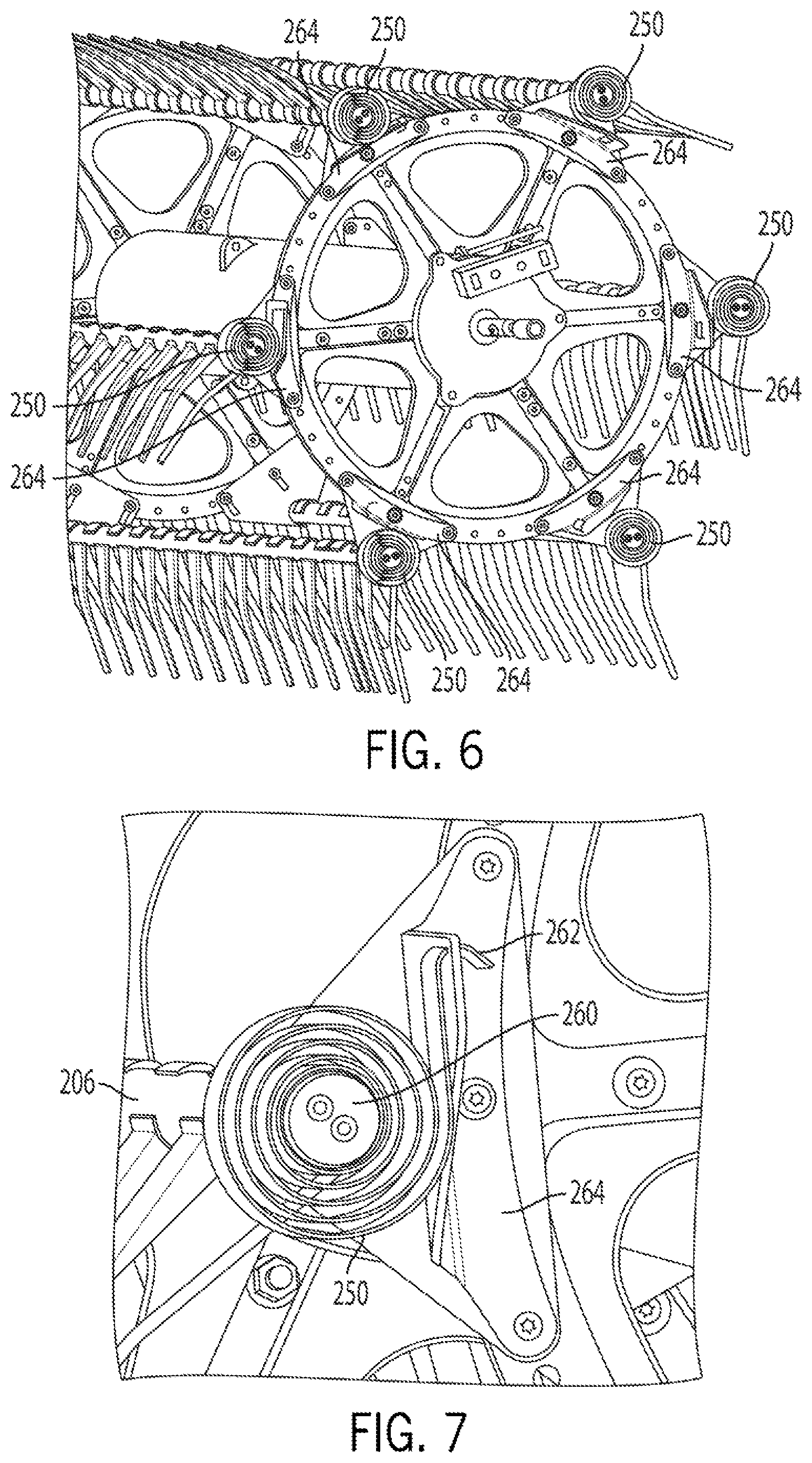 Patent US12426542 Figure 5 – Harvester reel having adjustable tine bars and method for resetting same