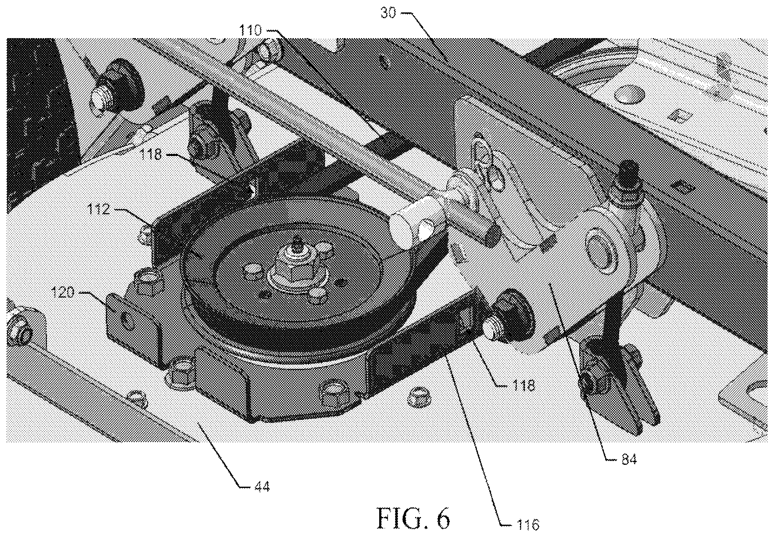 Patent US12426544 Figure 6 – Stand-on lawn care vehicle with adjustable neutral position