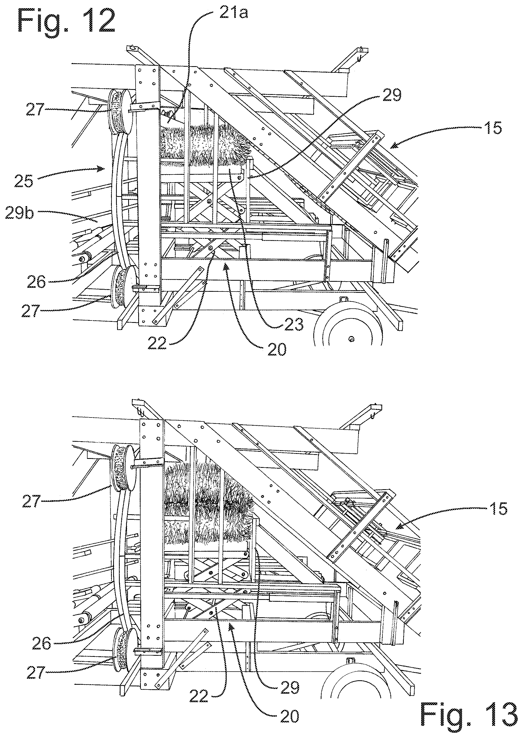 Patent US12426546 Figure 8 – Bale handler for small rectangular bales