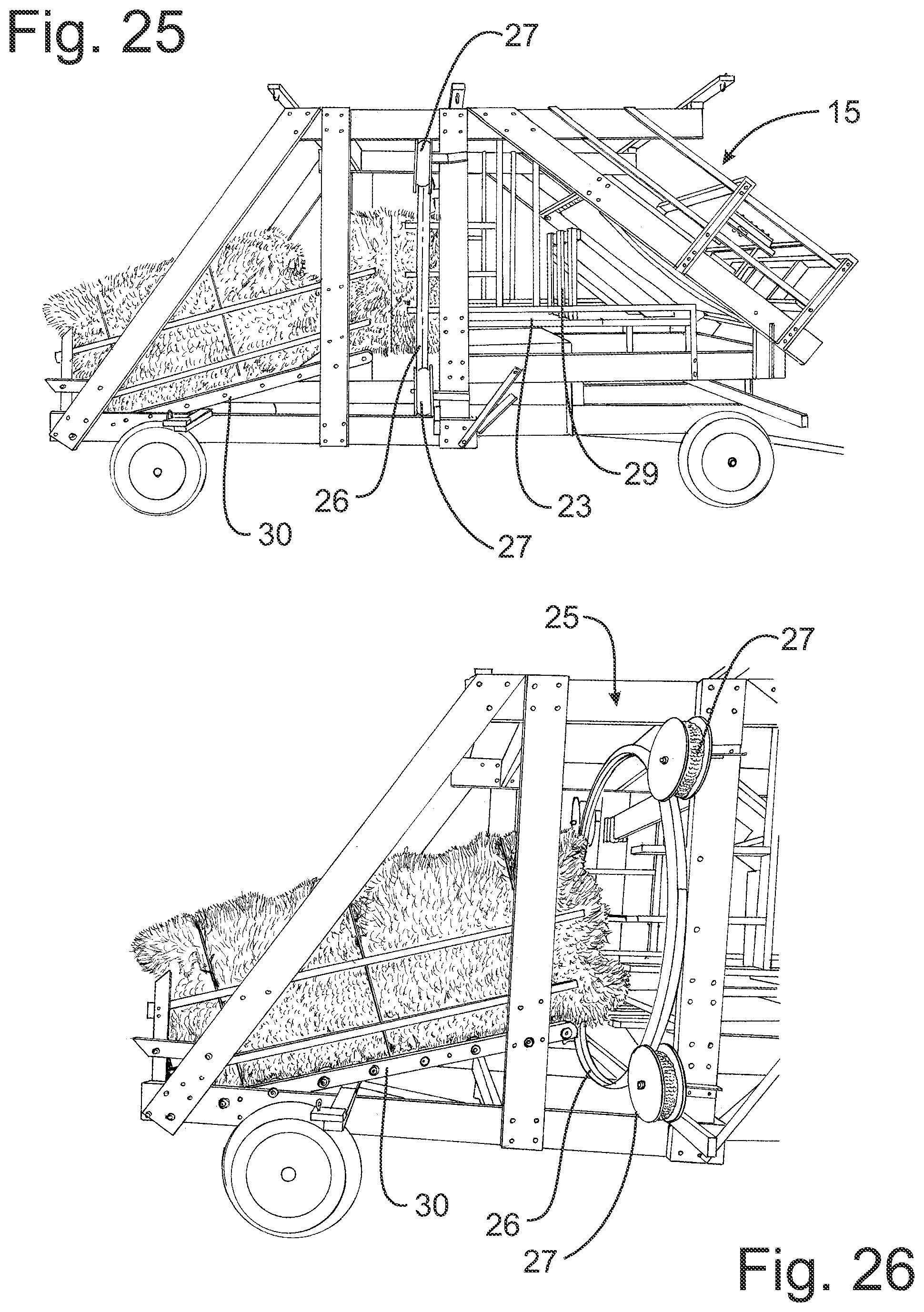 Patent US12426546 Figure 14 – Bale handler for small rectangular bales