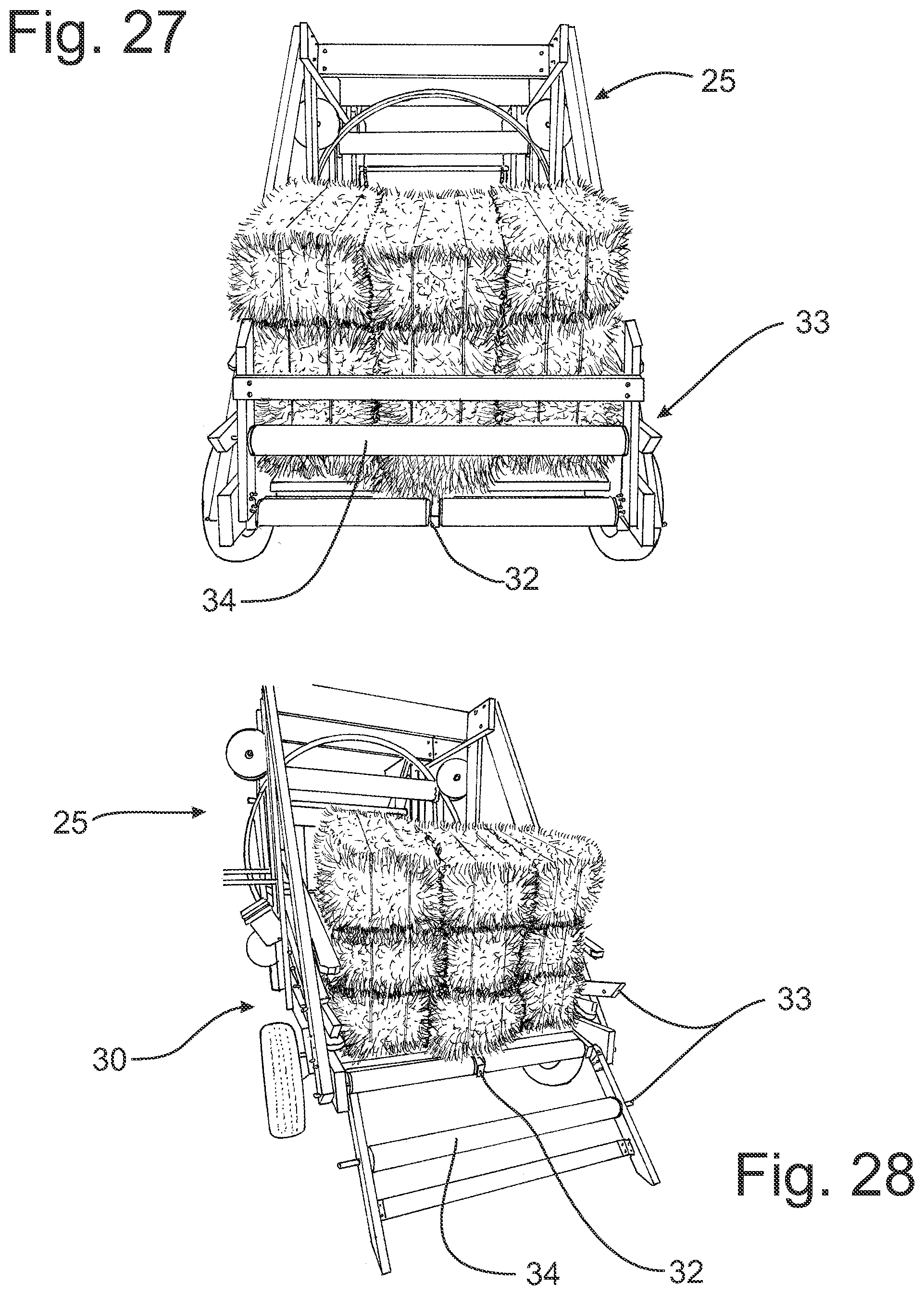 Patent US12426546 Figure 15 – Bale handler for small rectangular bales