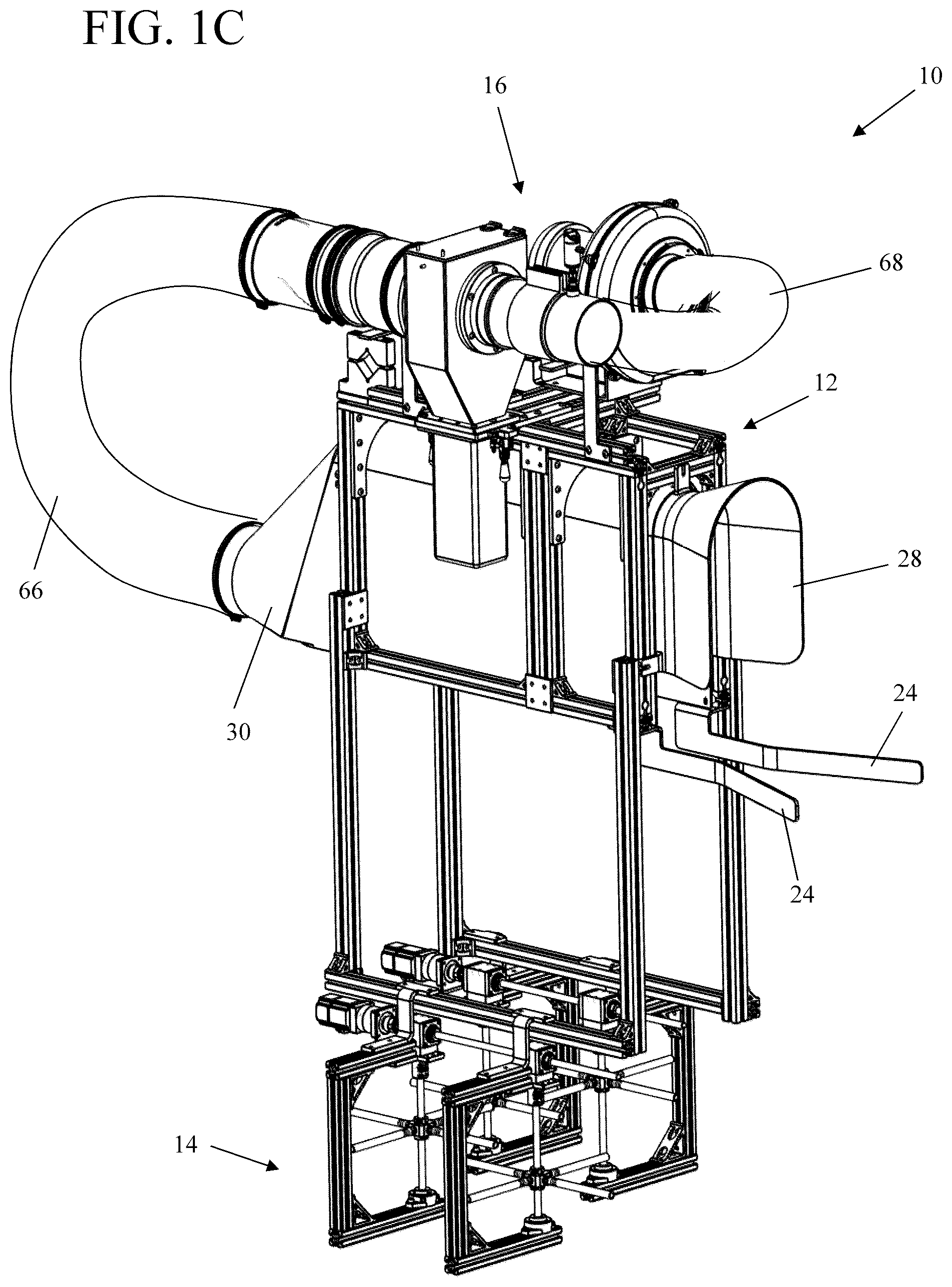 Patent US12426547 Figure 3 – Device and method for pollen collection