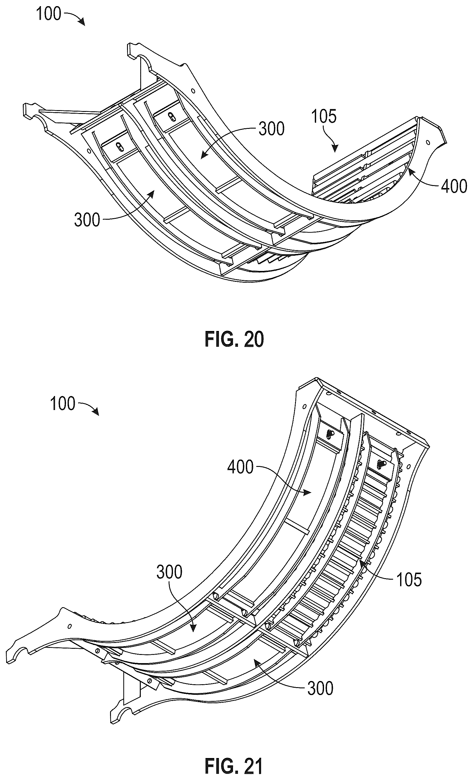 Patent US12426548 Figure 15 – Systems for regulating the flow of material other than grain through common concaves while simultaneously equalizing the flow of grain through common concaves