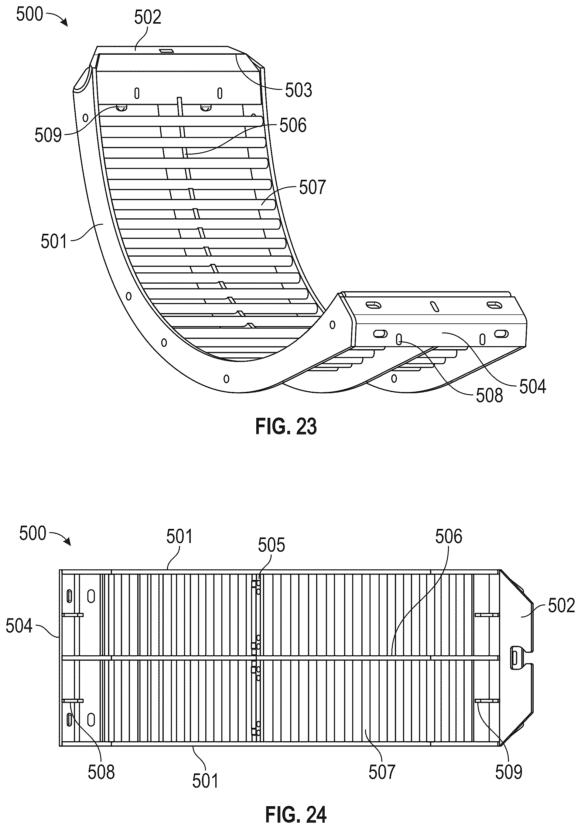 Patent US12426548 Figure 17 – Systems for regulating the flow of material other than grain through common concaves while simultaneously equalizing the flow of grain through common concaves