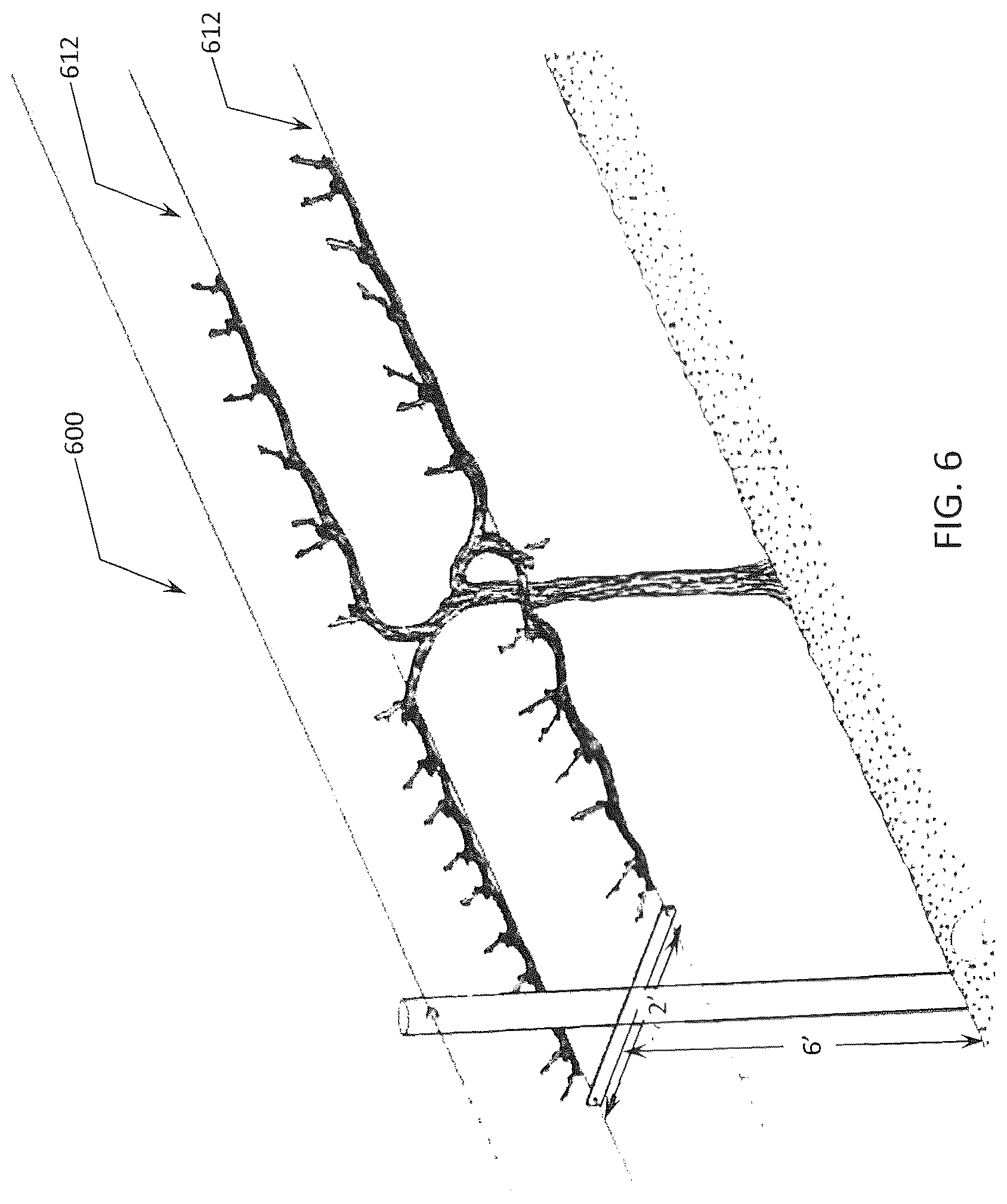Patent US12426551 Figure 6 – In-ground clustering for plants