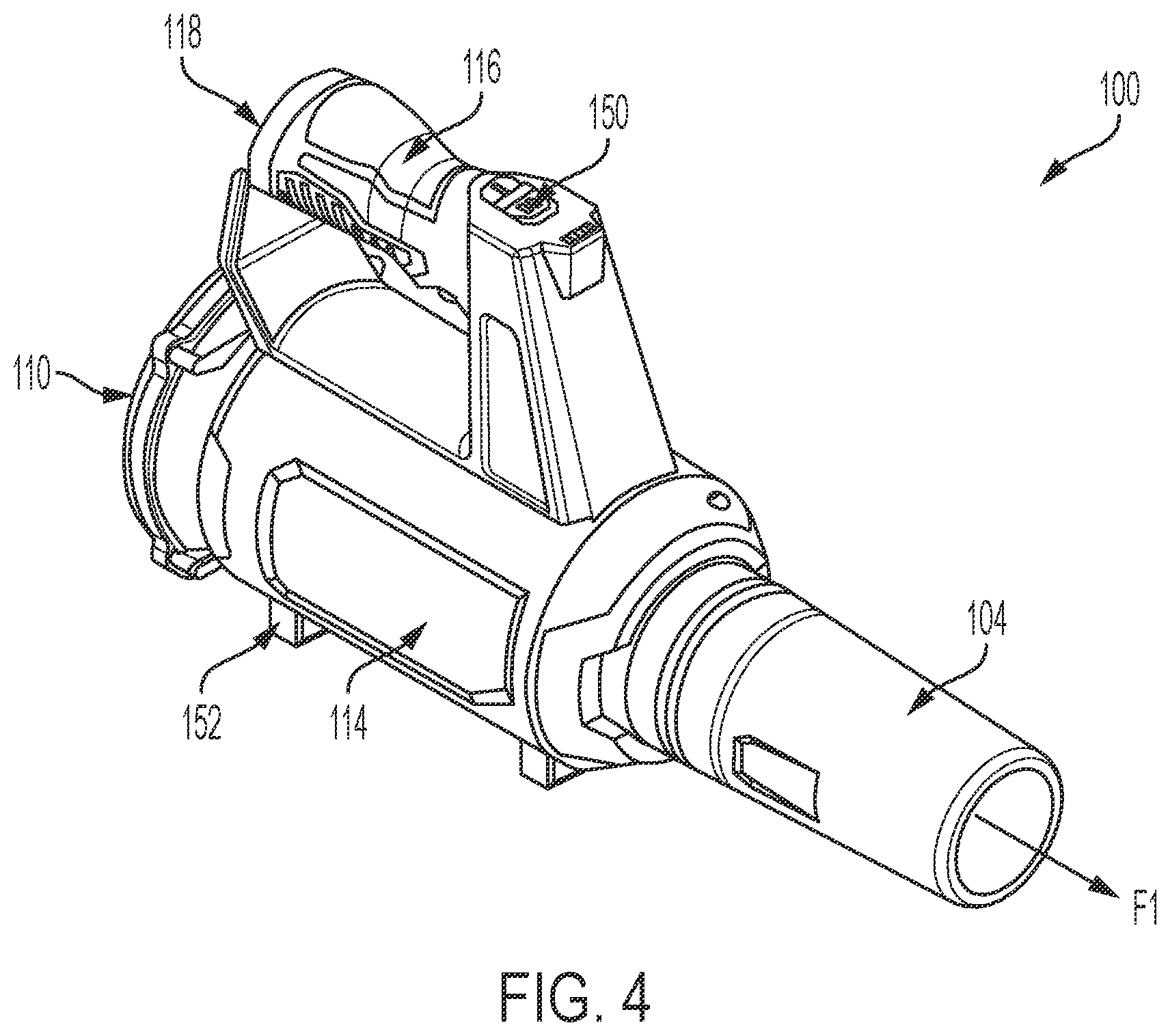 Patent US12426552 Figure 4 – Handheld blower