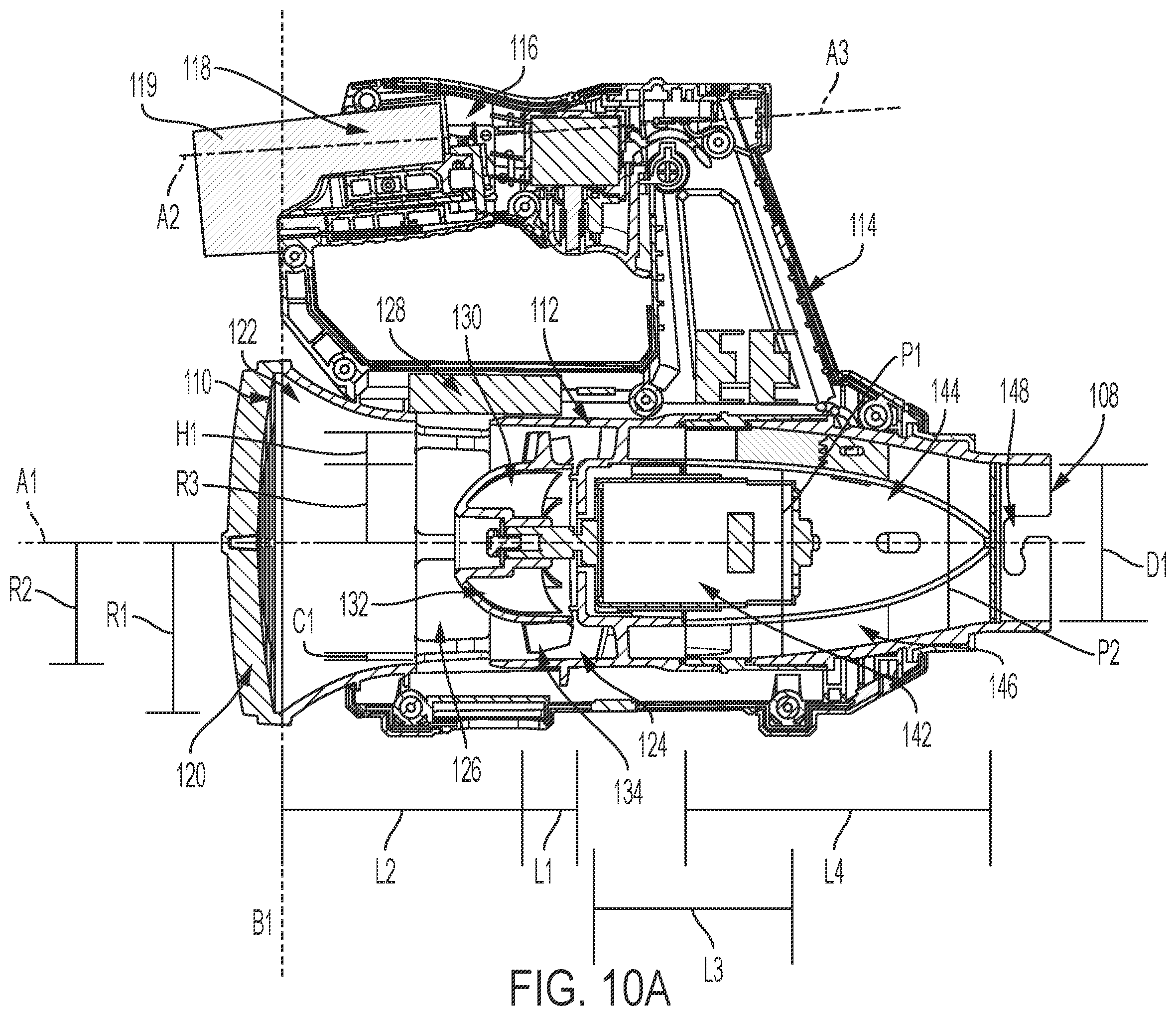 Patent US12426552 Figure 11 – Handheld blower