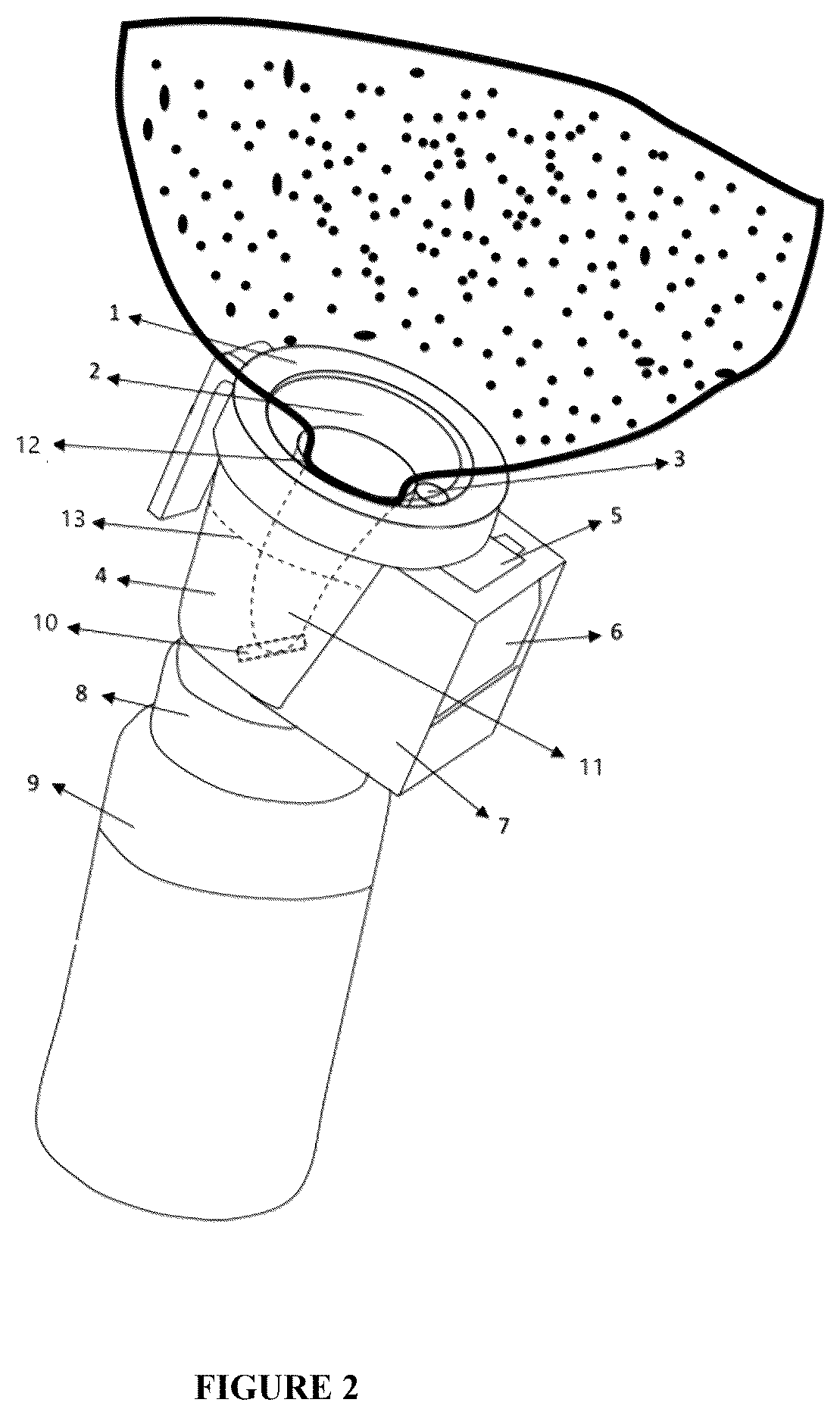 Patent US12426569 Figure 2 – Electrical teat dipping