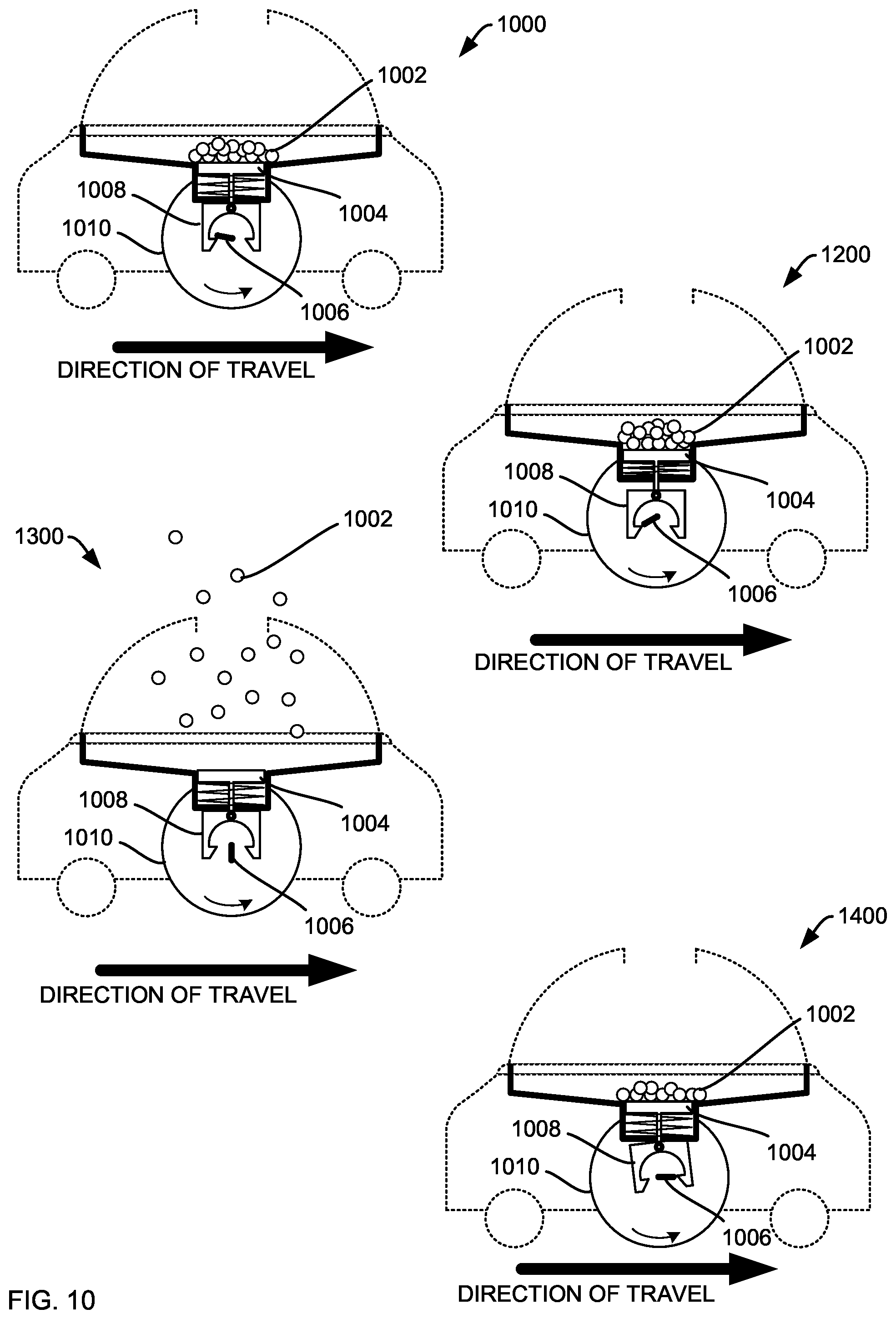 Patent US12426572 Figure 5 – Treat dispensing device