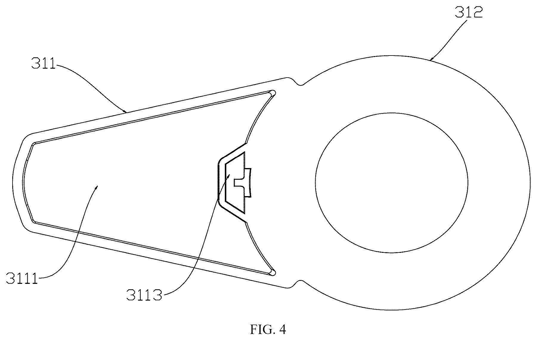 Patent US12426574 Figure 4 – Animal toenail knife capable of emitting light and being stored