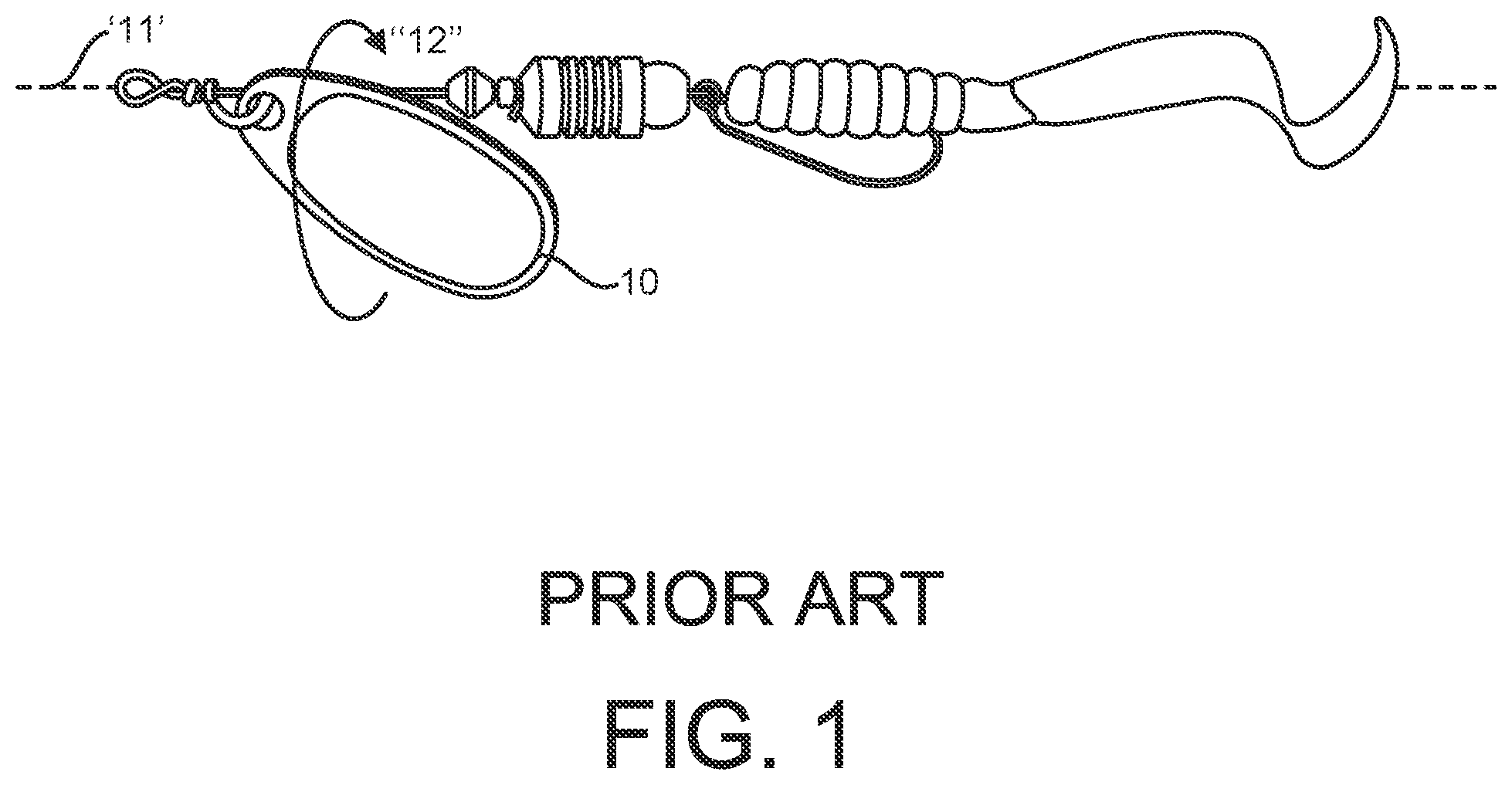 Patent US12426582 Figure 1 – Fishing lure