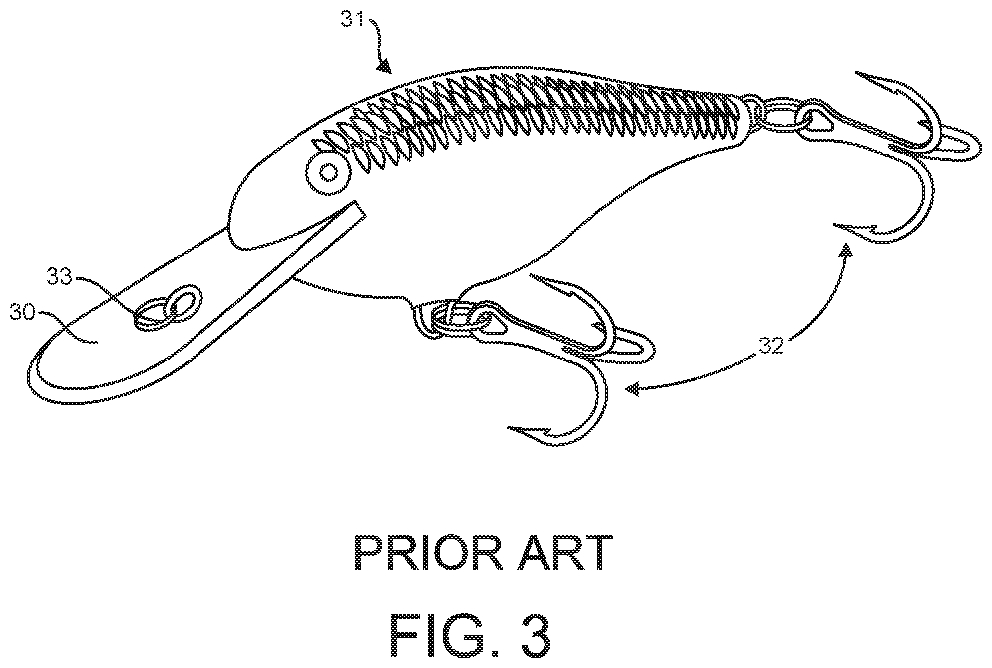 Patent US12426582 Figure 4 – Fishing lure