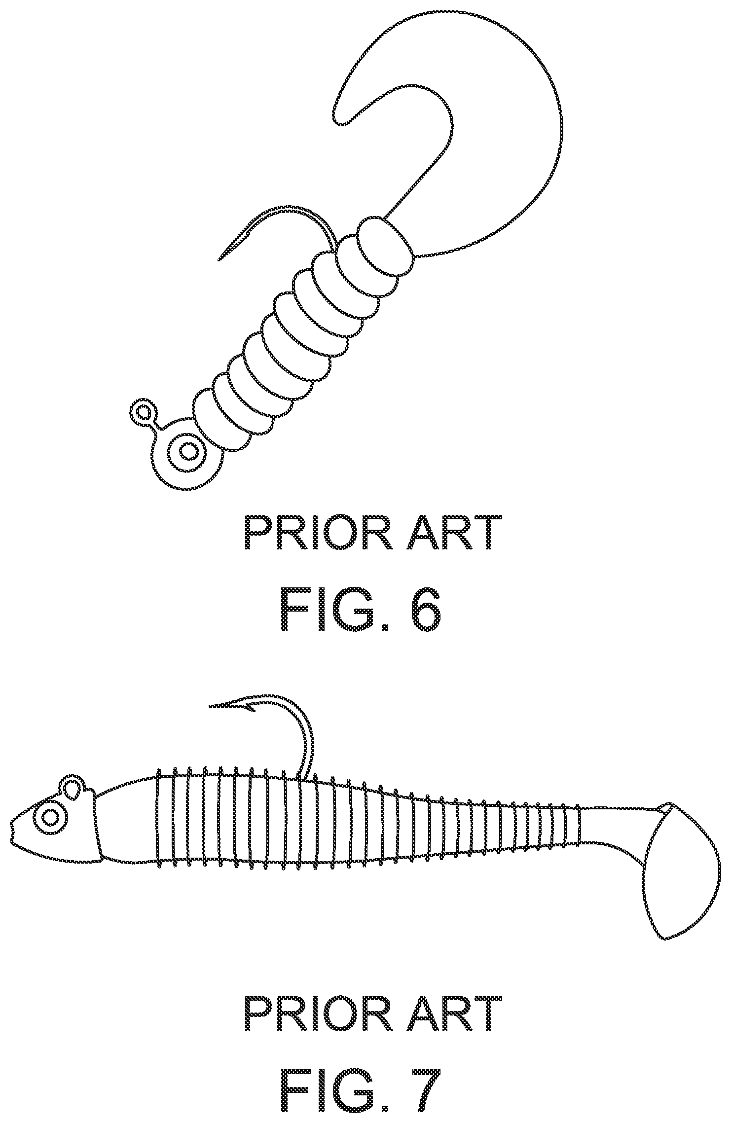Patent US12426582 Figure 7 – Fishing lure