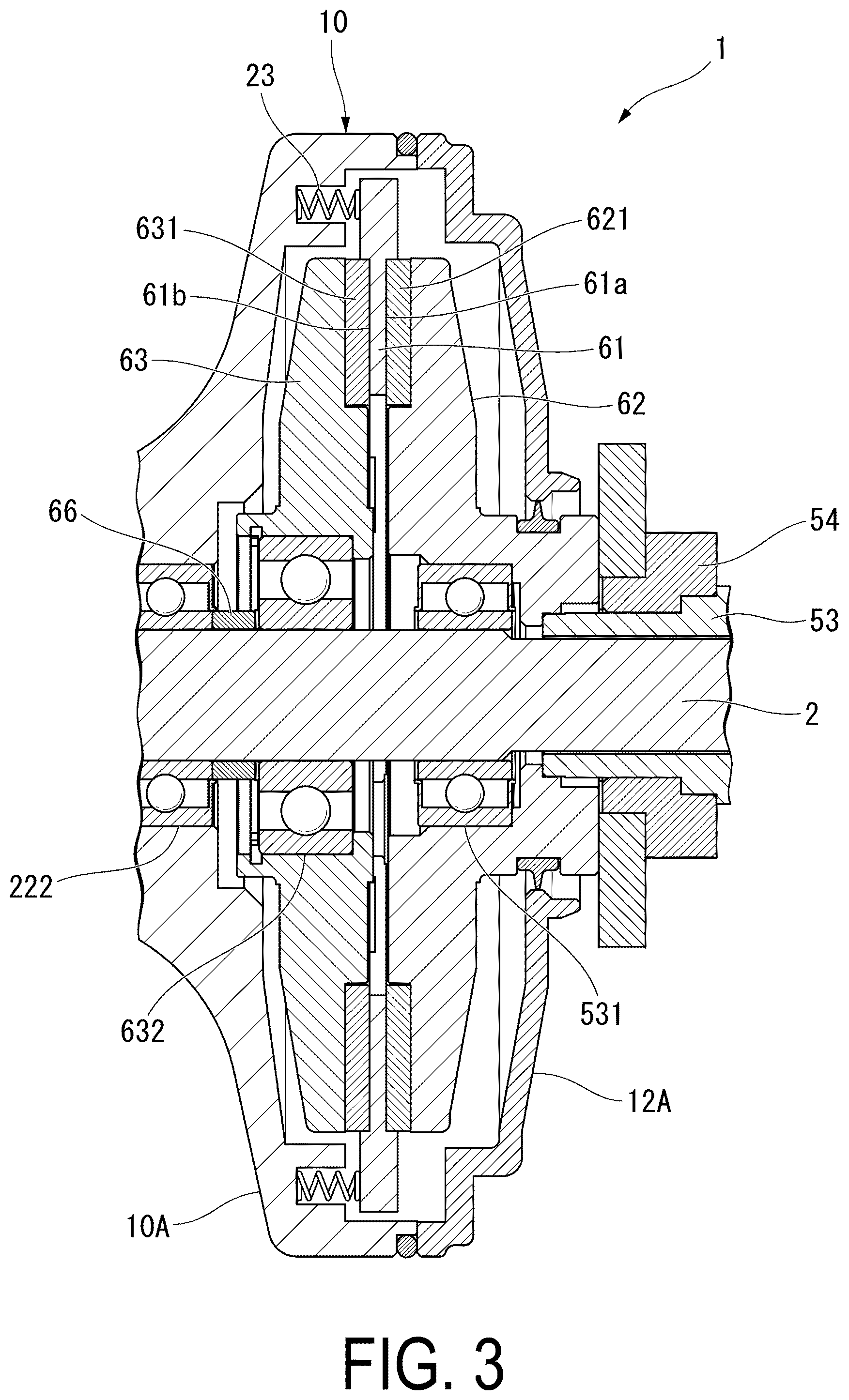 Patent US12426584 Figure 3 – Dual-bearing reel for fishing
