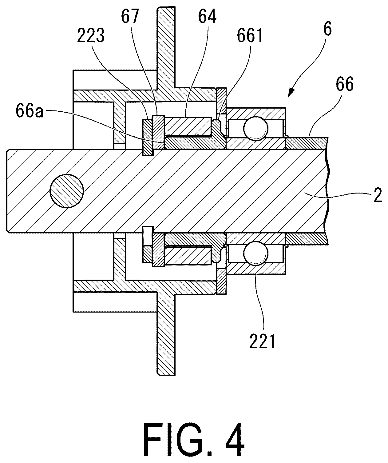 Patent US12426584 Figure 4 – Dual-bearing reel for fishing