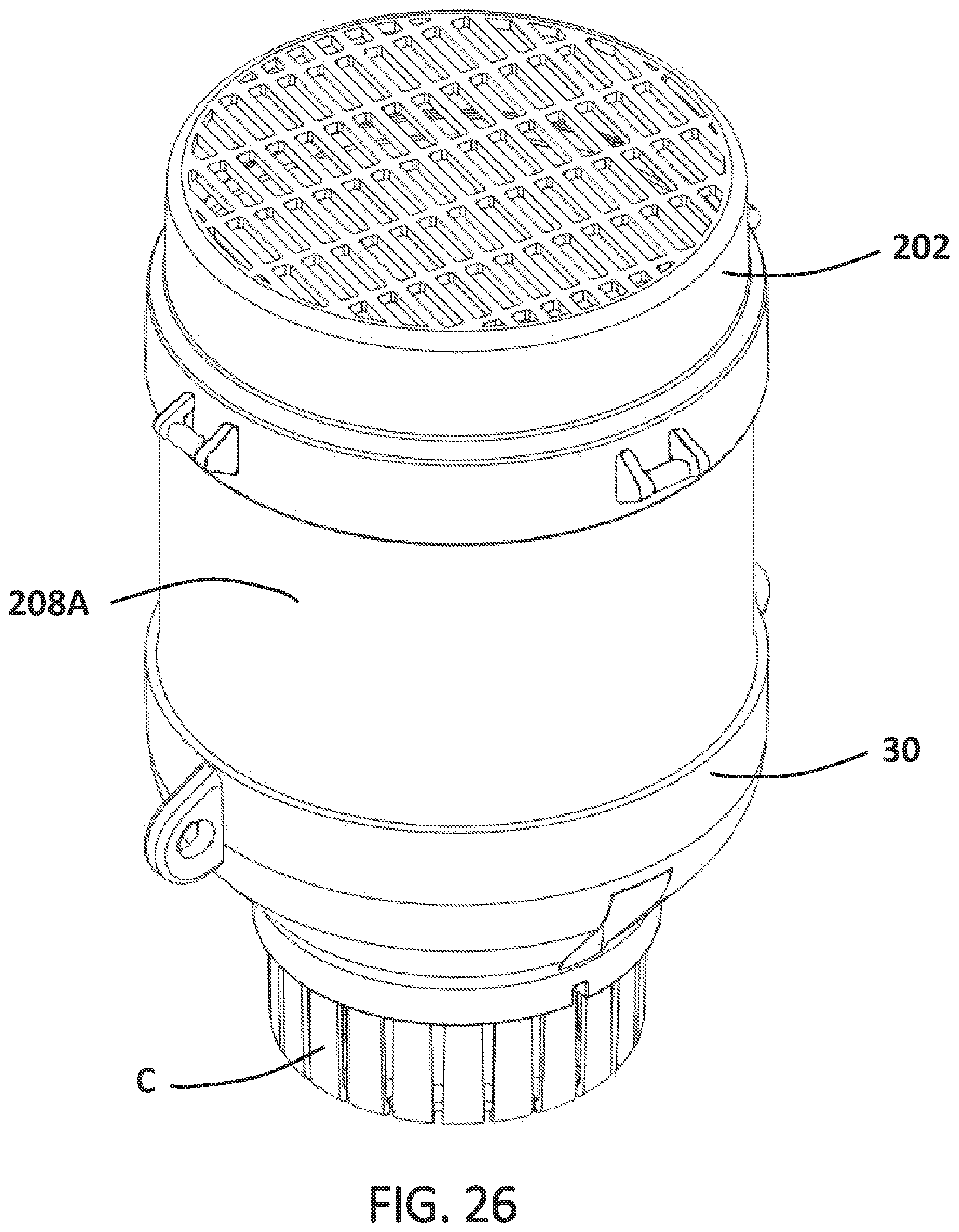 Patent US12426585 Figure 11 – Fishing bait cartridge speed loader