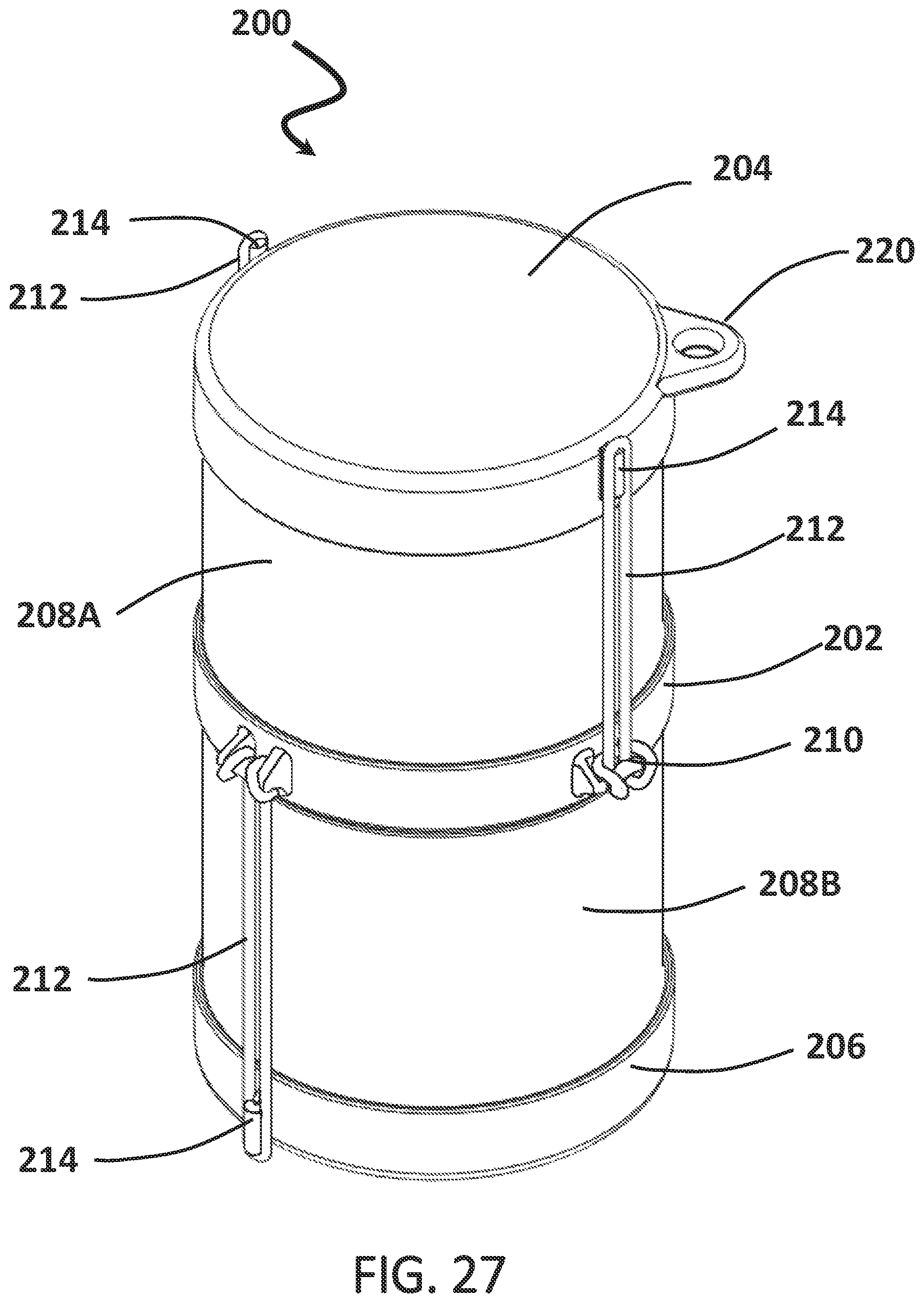 Patent US12426585 Figure 12 – Fishing bait cartridge speed loader