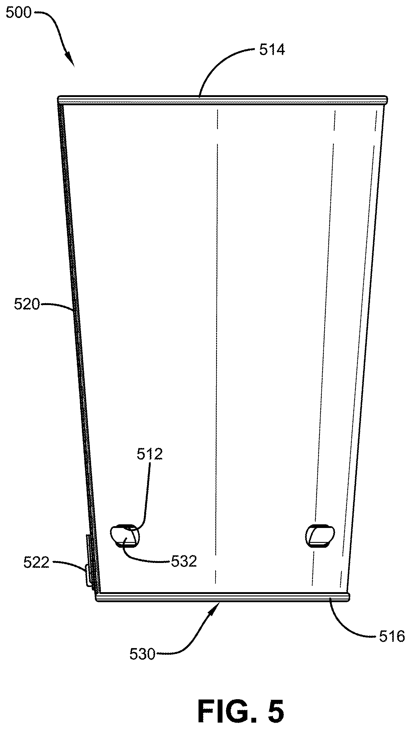Patent US12426586 Figure 5 – Modular stripping bucket