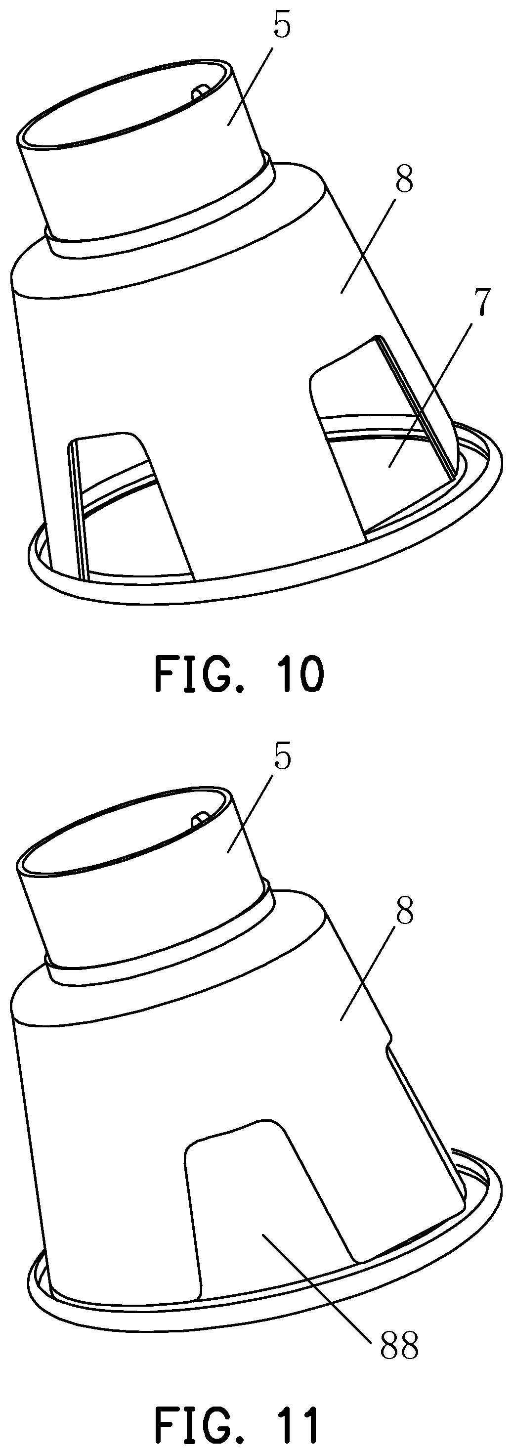 Patent US12426590 Figure 7 – Cover body for weed removing tool