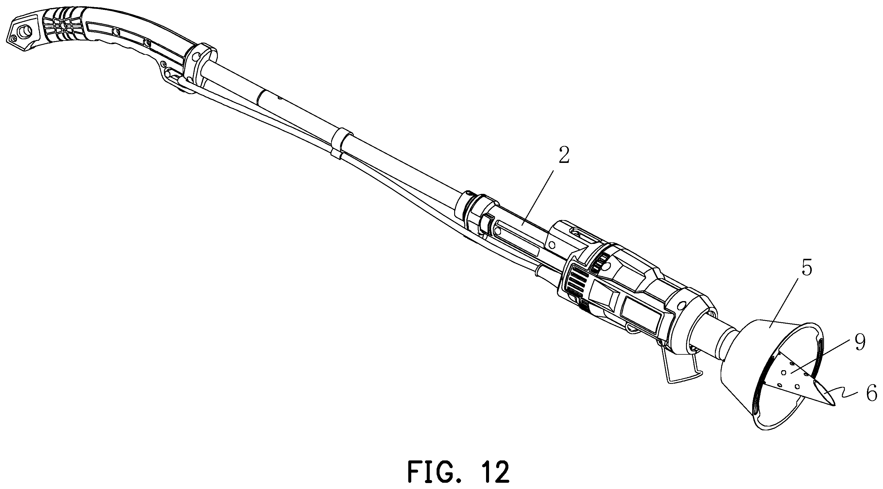 Patent US12426590 Figure 8 – Cover body for weed removing tool