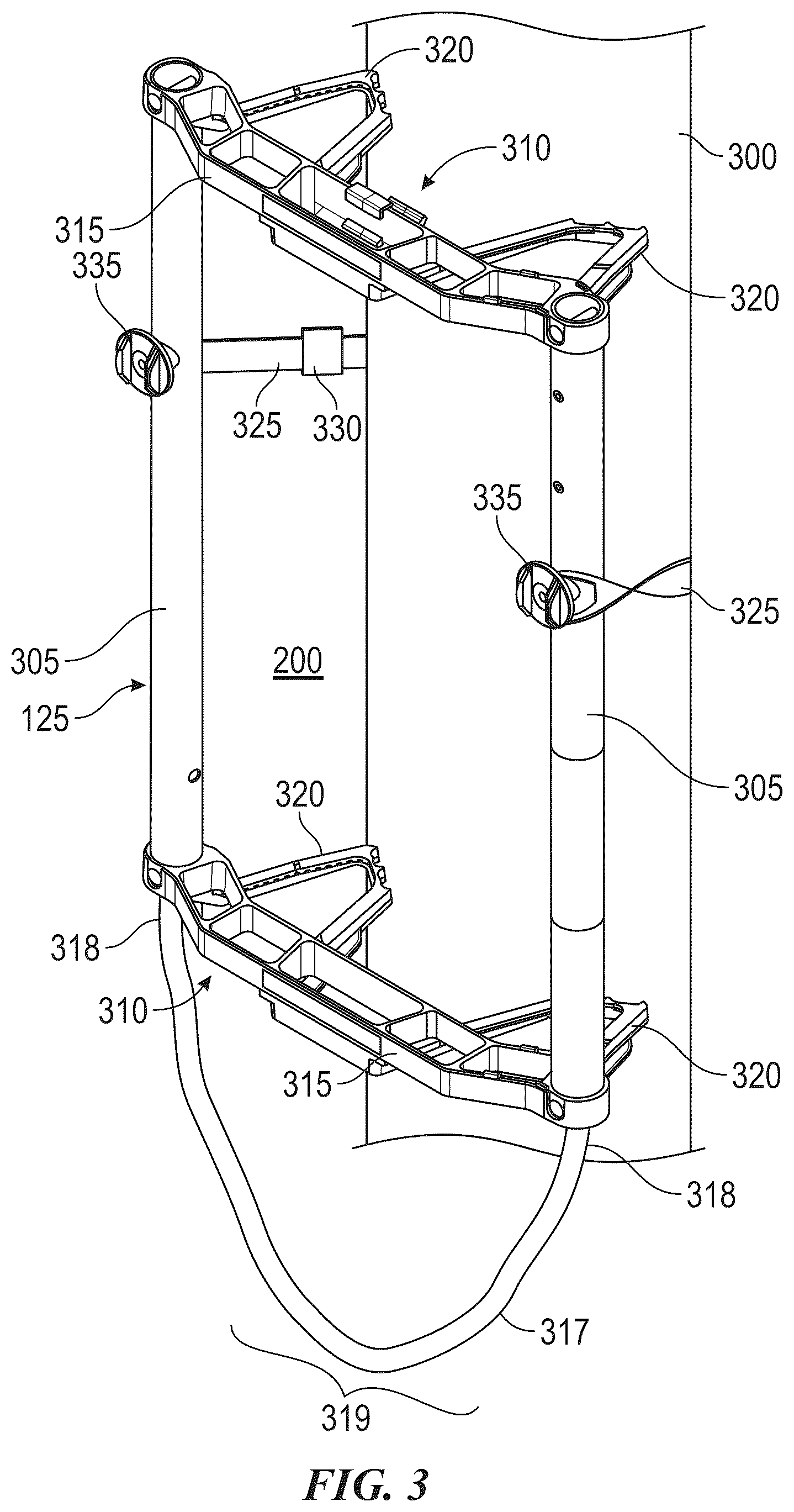 Patent US12426592 Figure 3 – Portable ladder and stand systems