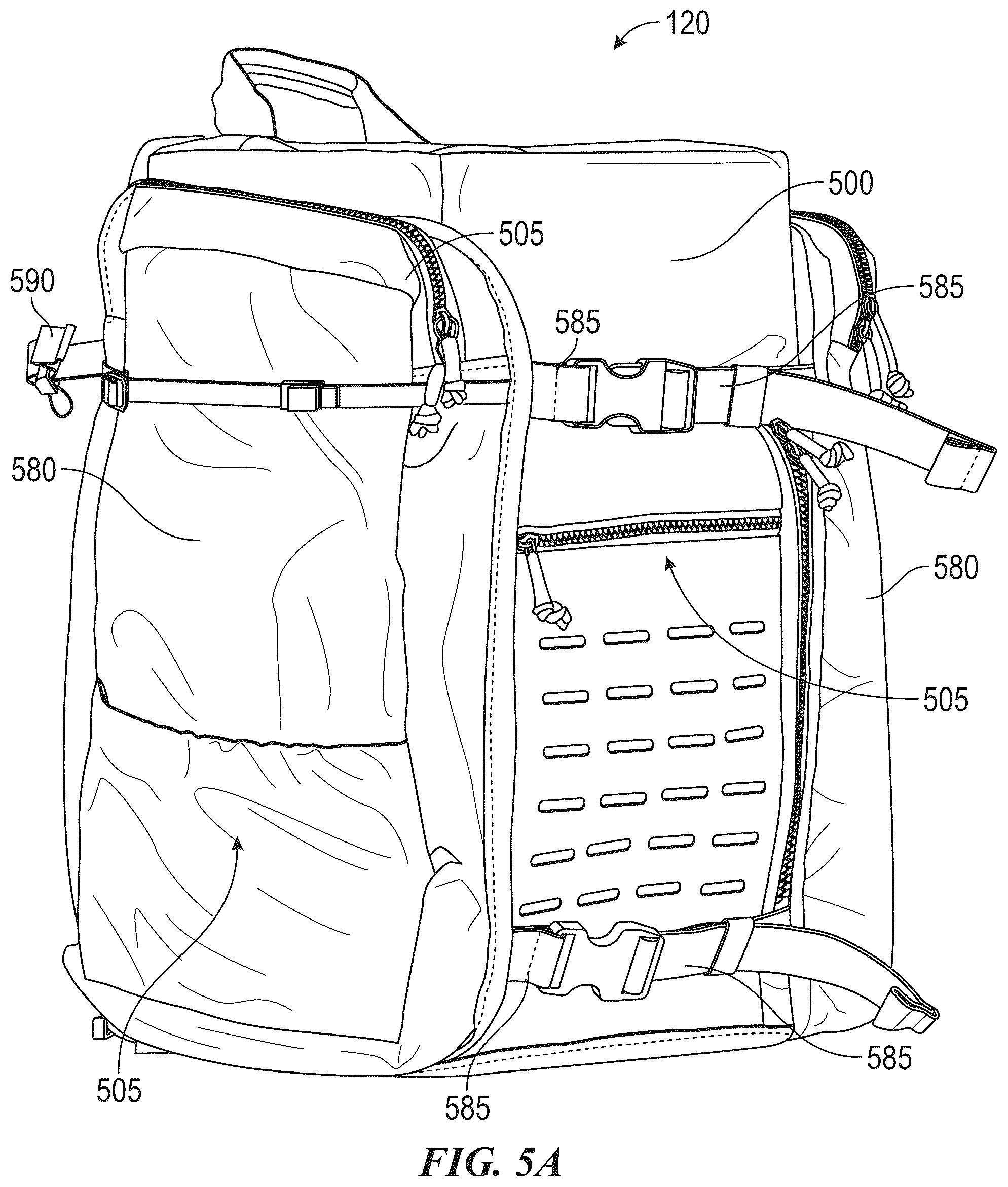 Patent US12426592 Figure 5 – Portable ladder and stand systems