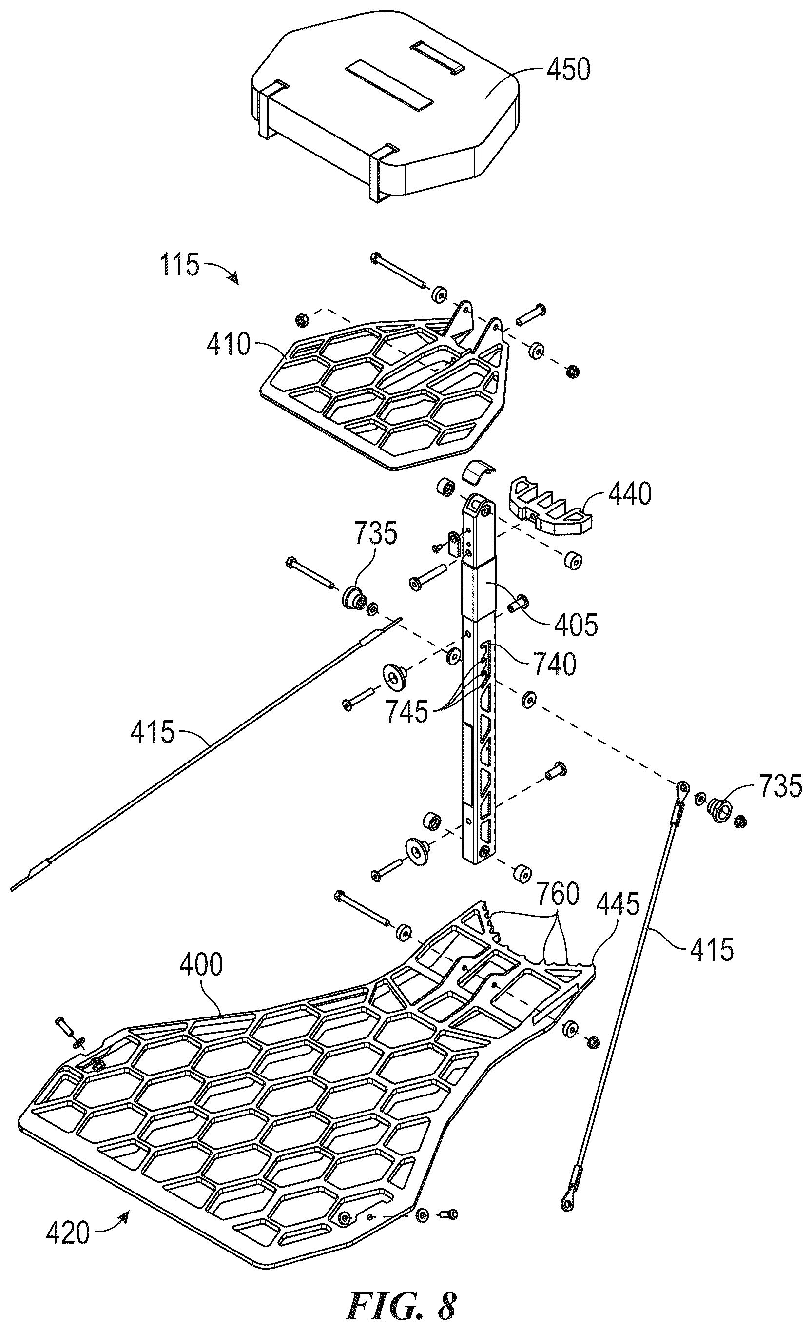 Patent US12426592 Figure 15 – Portable ladder and stand systems