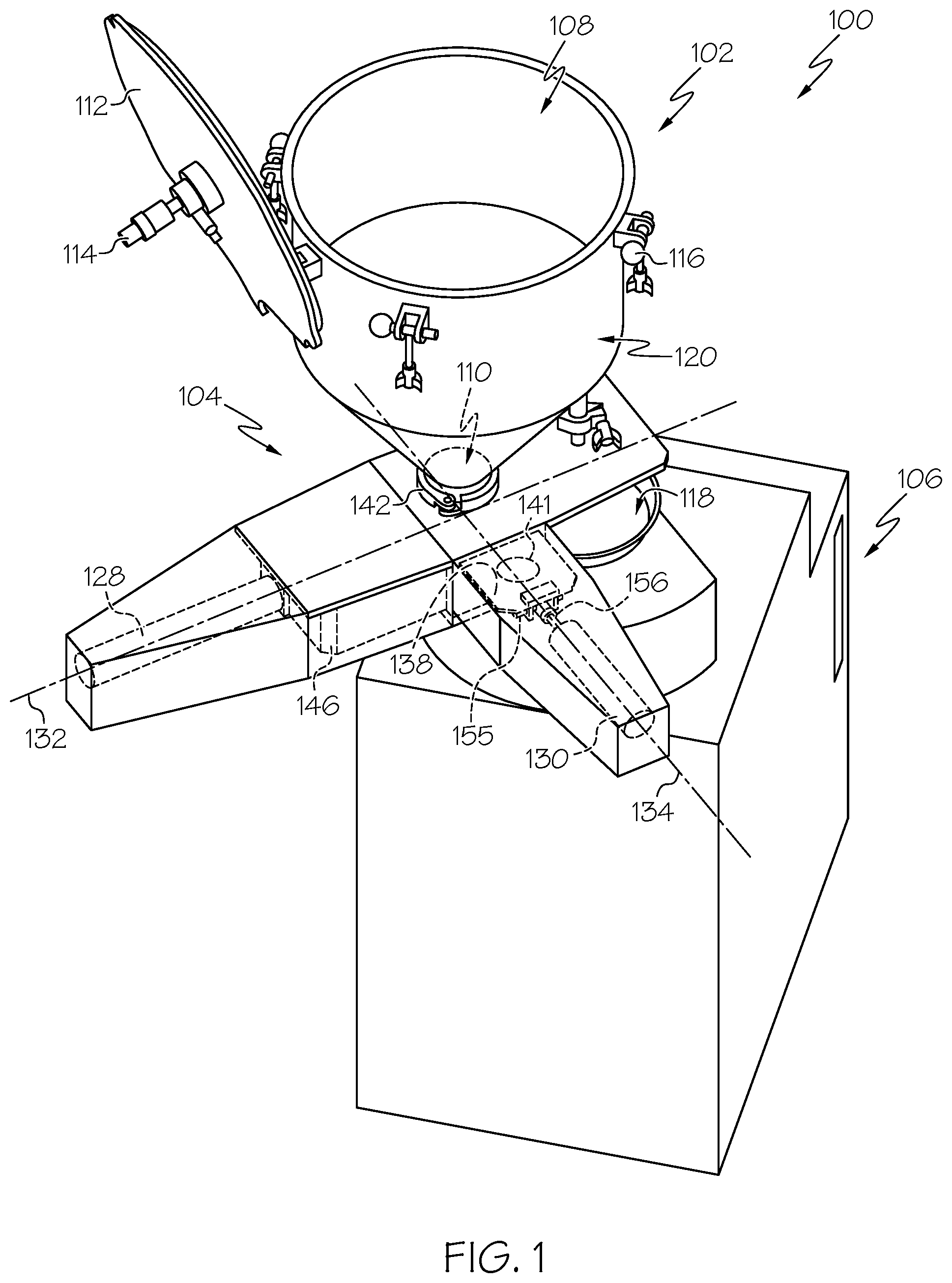 Patent US12426602 Figure 1 – Dough dividing systems