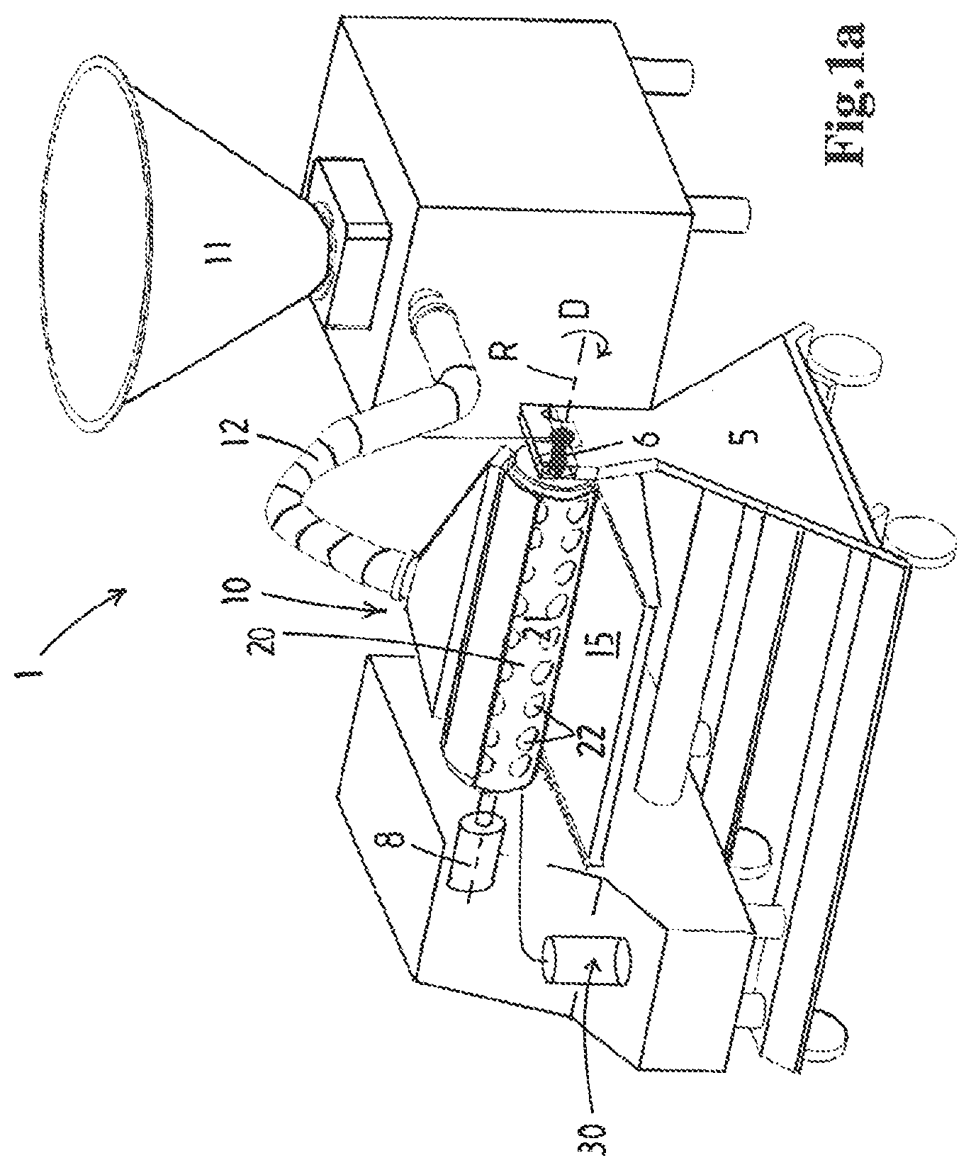 Patent US12426605 Figure 1 – System for moulding comprising a mould member, a method for moulding and a method for configuring a mould member