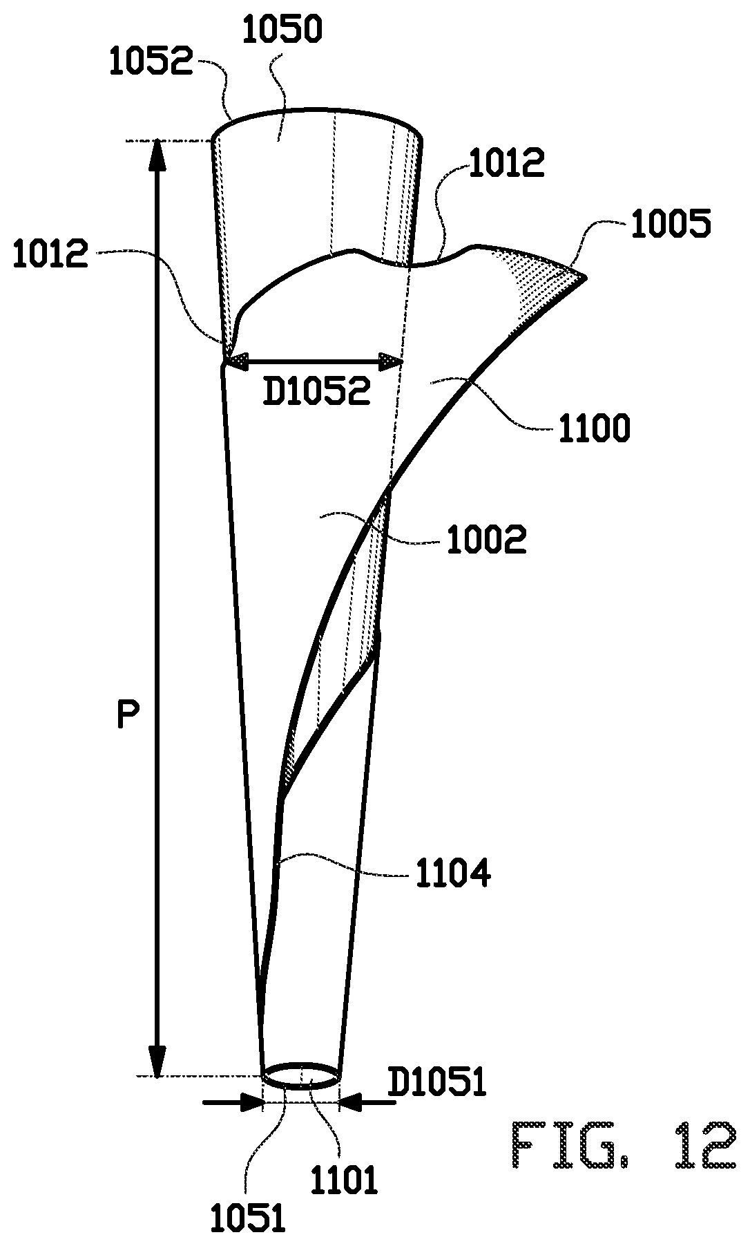 Patent US12426622 Figure 11 – Cigarette tube, piano for a cigarette tube, method for forming a cigarette tube, and packaging for multiple cigarette tubes