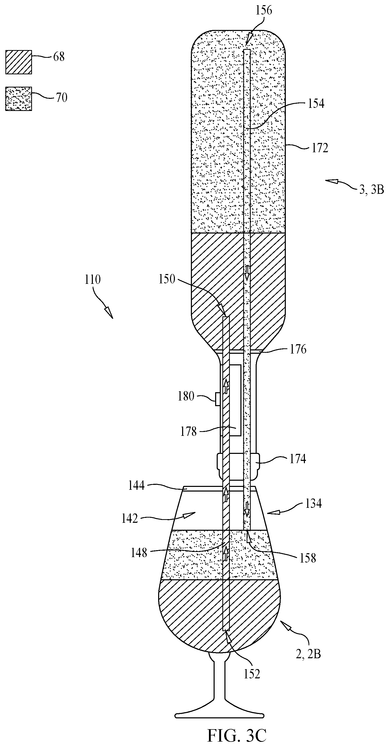 Patent US12426624 Figure 5 – Method and apparatus for storing and inhaling vapor