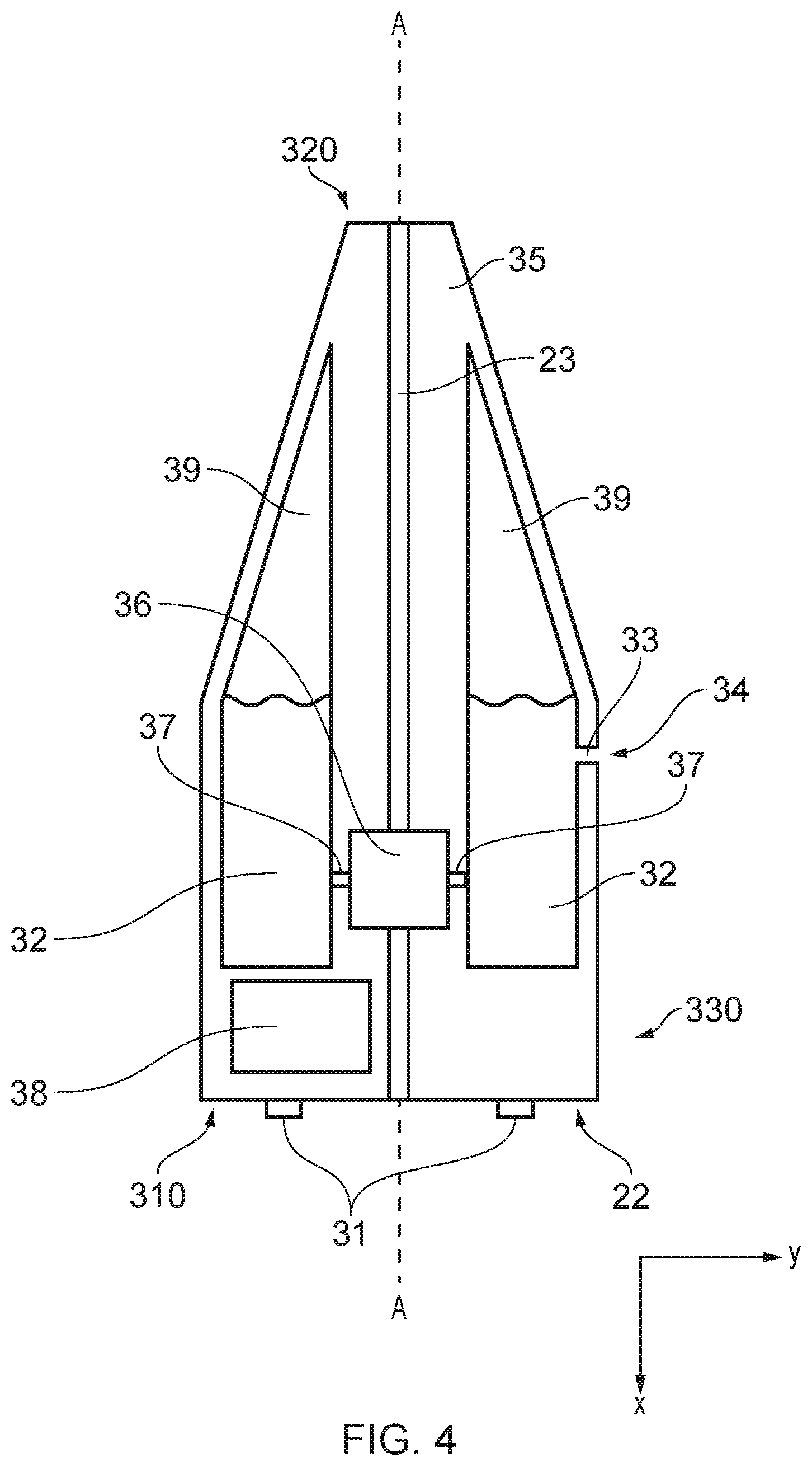 Patent US12426626 Figure 4 – Refilling device, refilling apparatus and method