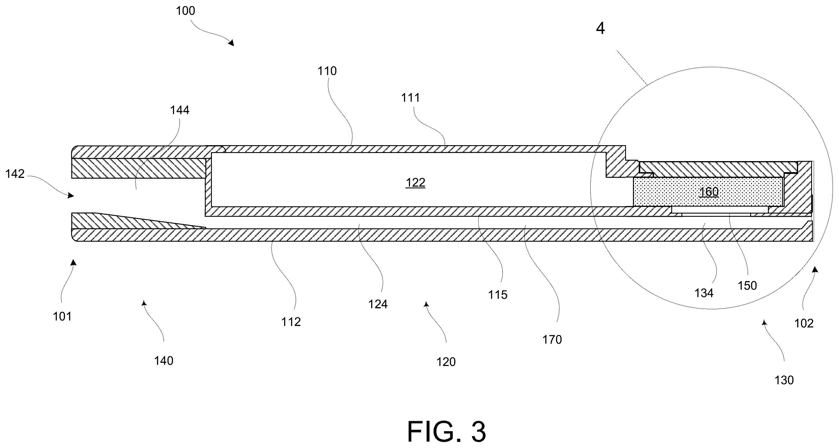 Patent US12426630 Figure 4 – Disposable vaporizer cartridge