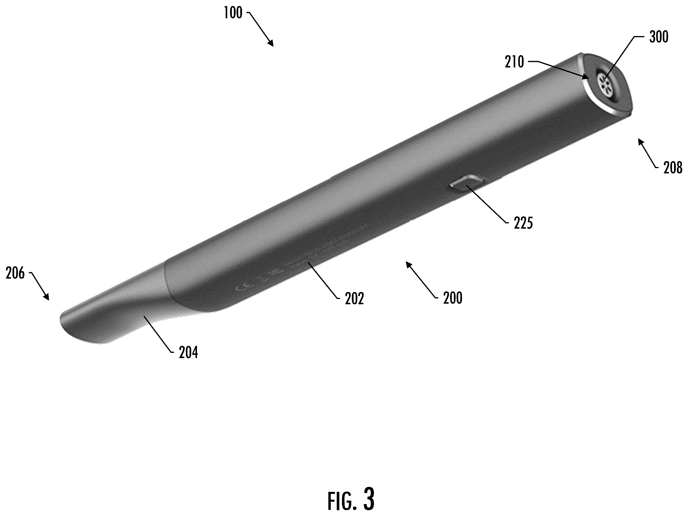 Patent US12426633 Figure 3 – Aerosol delivery device with integrated inductive heater