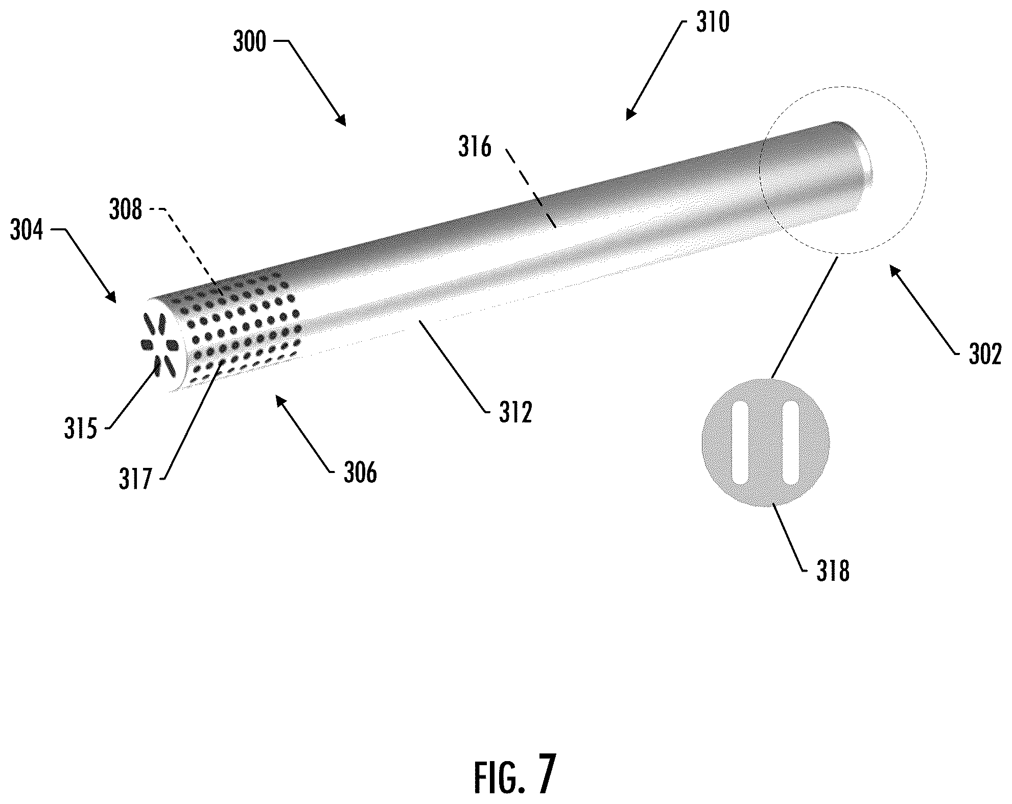 Patent US12426633 Figure 7 – Aerosol delivery device with integrated inductive heater
