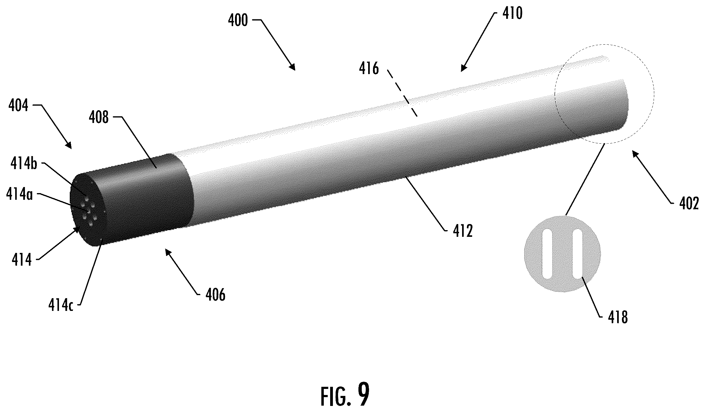 Patent US12426633 Figure 9 – Aerosol delivery device with integrated inductive heater