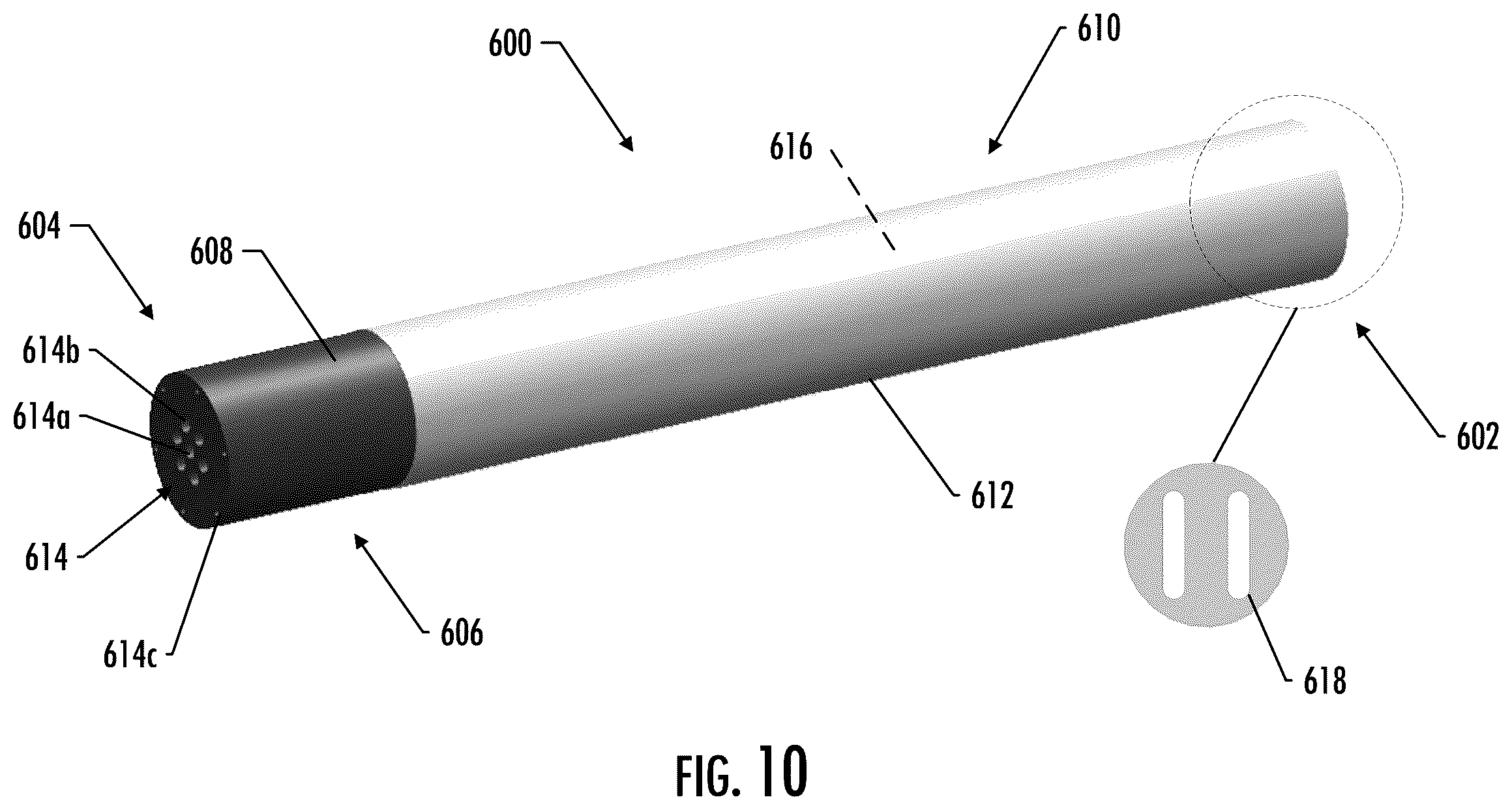 Patent US12426634 Figure 10 – Aerosol delivery device with integrated lighter