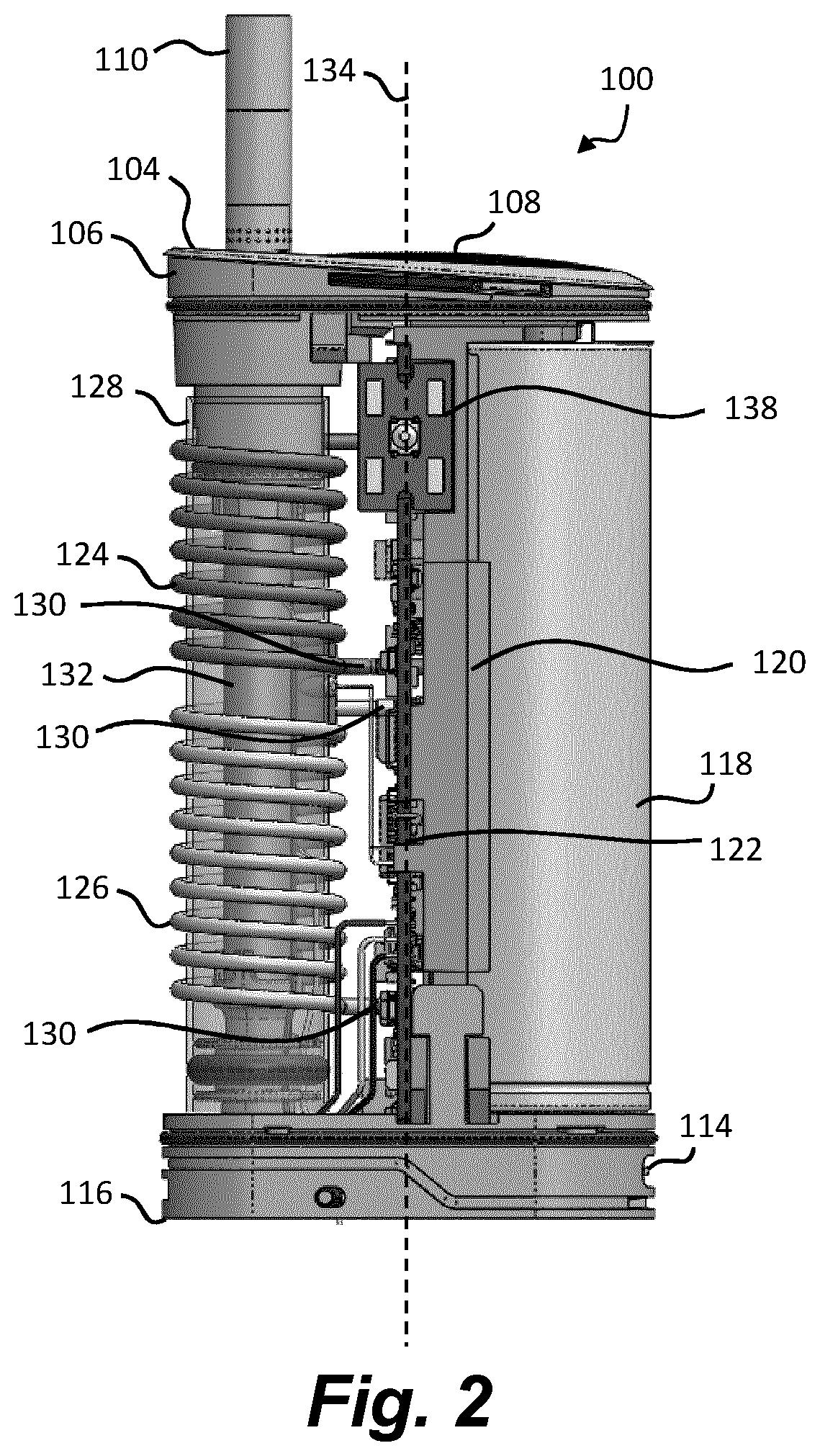 Patent US12426635 Figure 2 – Apparatus for aerosol generating device